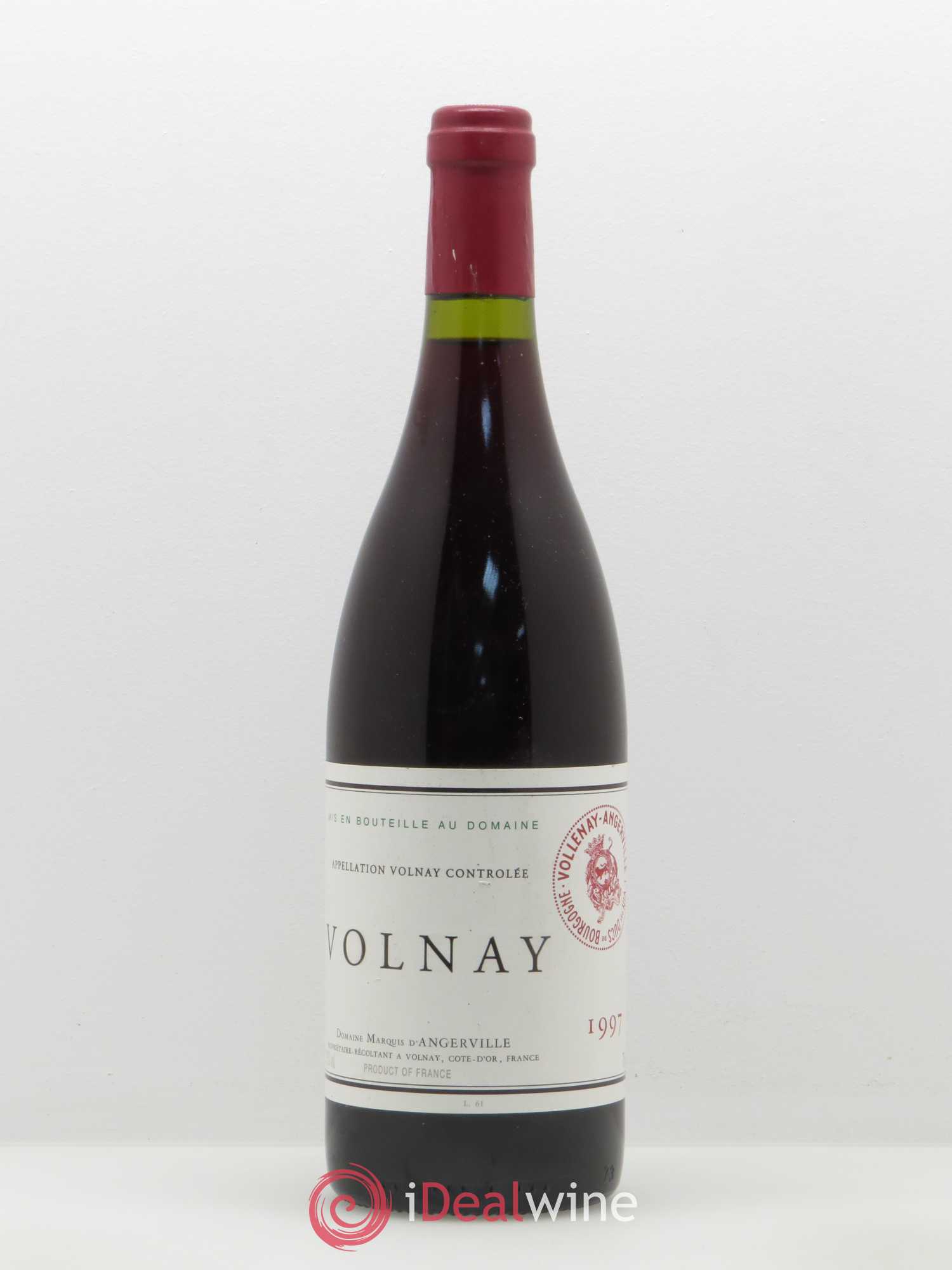 Volnay Marquis d'Angerville (Domaine) 1997 - Lot de 1 bouteille - 0