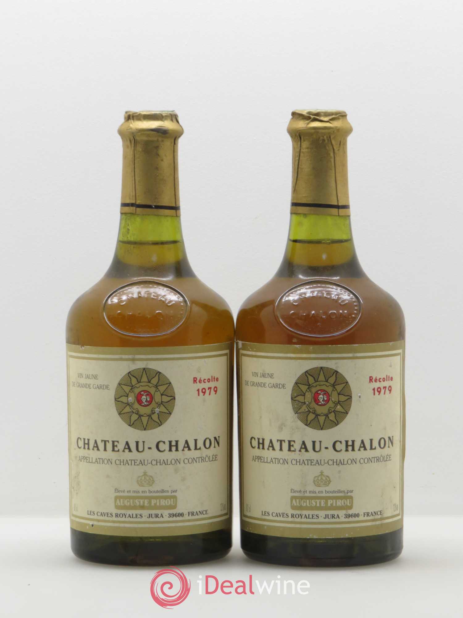 Château-Chalon Auguste Pirou Les Caves Royales 1979 - Posten von 2 Flaschen - 0