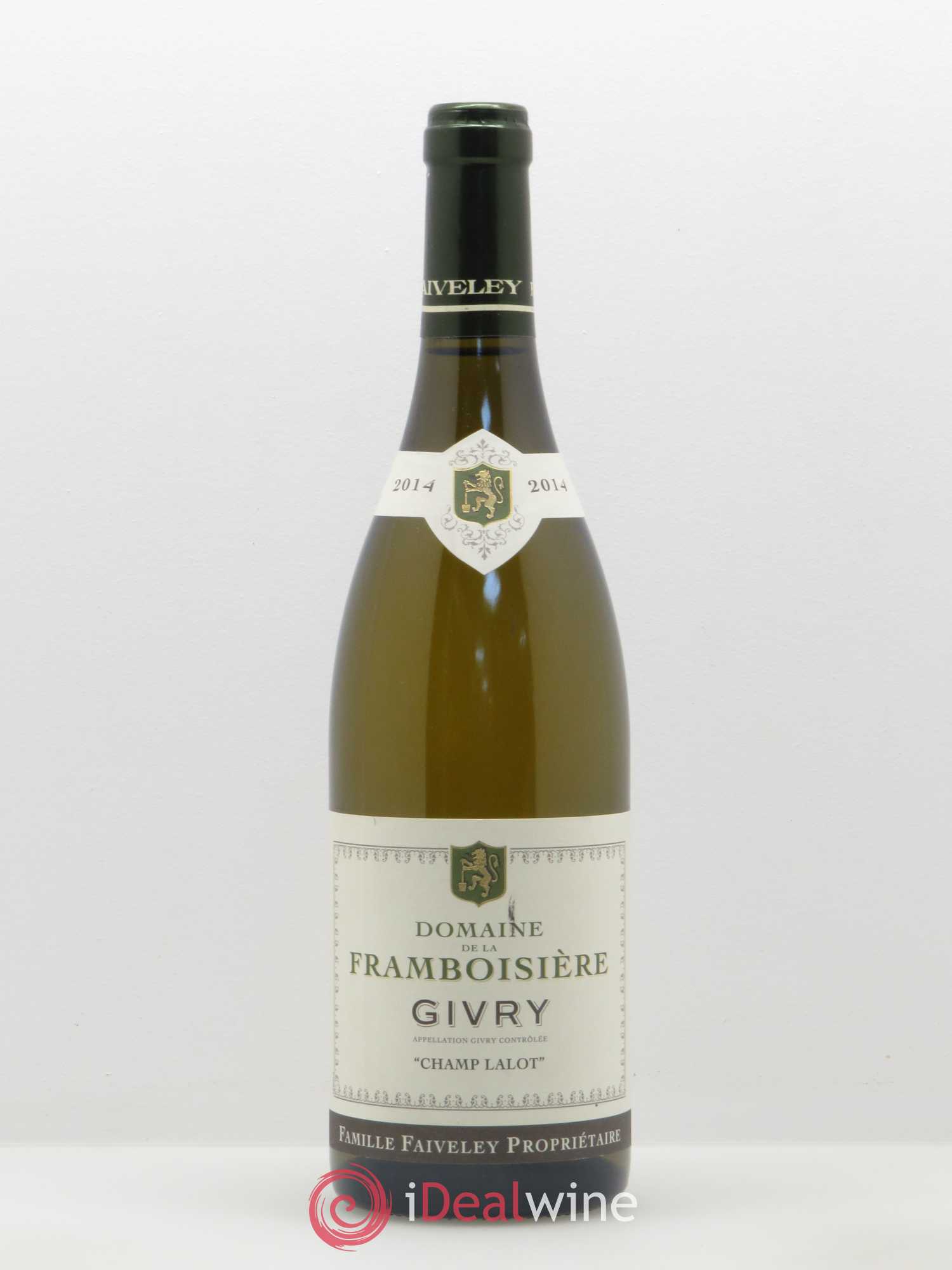 Givry Champ Lalot Domaine de la Framboisiere 2014 - Posten von 1 Flasche - 0