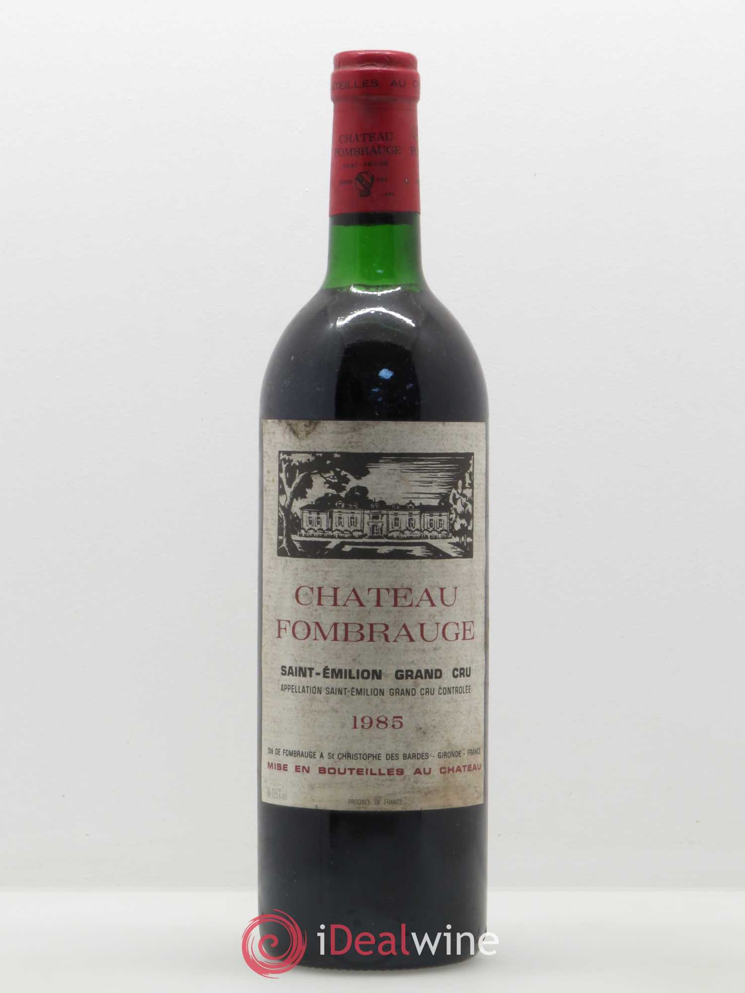Château Fombrauge Grand Cru Classé 1985 - Lot de 1 bouteille - 0