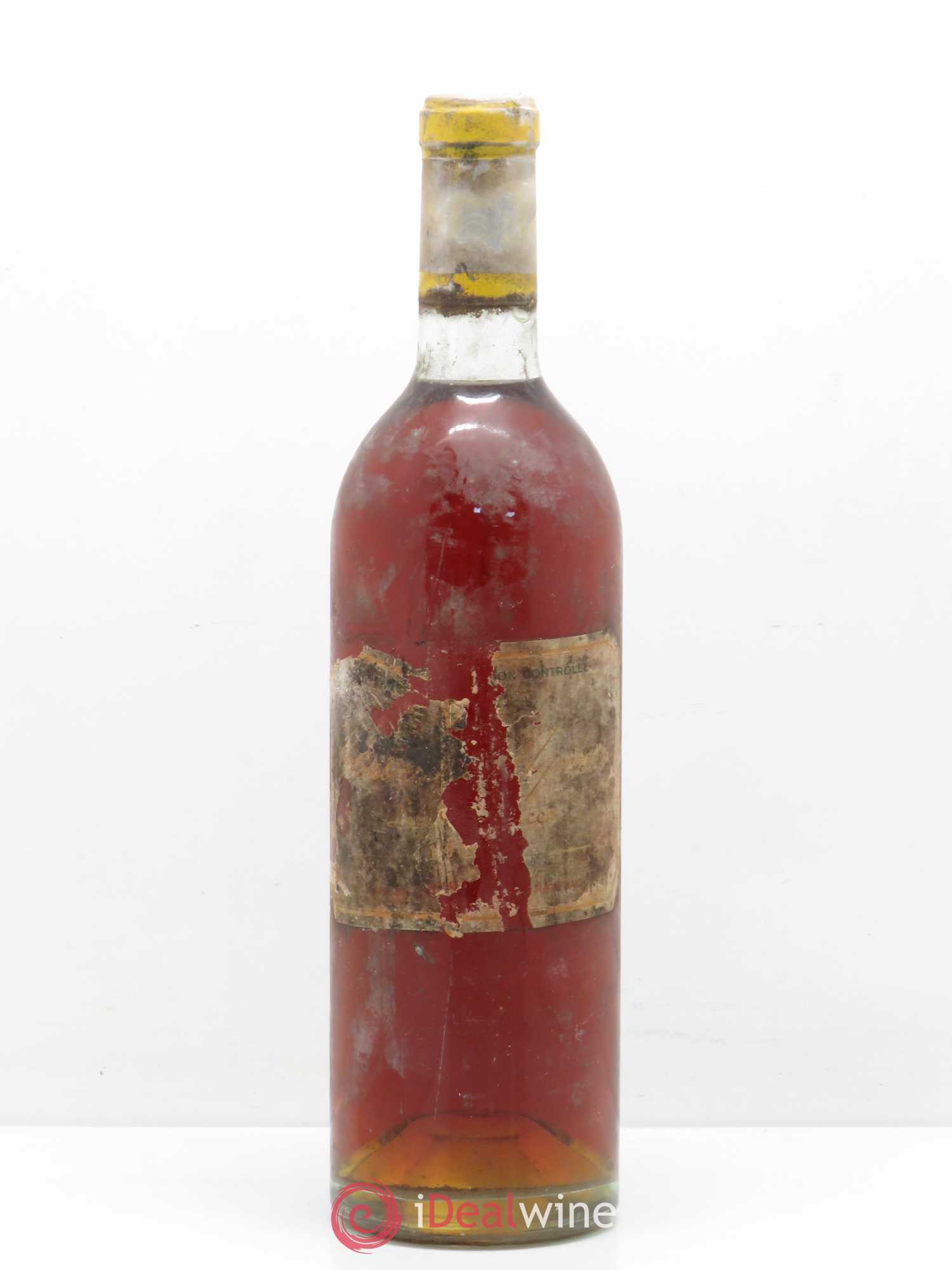 Château d' Yquem 1er Cru Classé Supérieur 1956 - Lotto di 1 bottiglia - 0