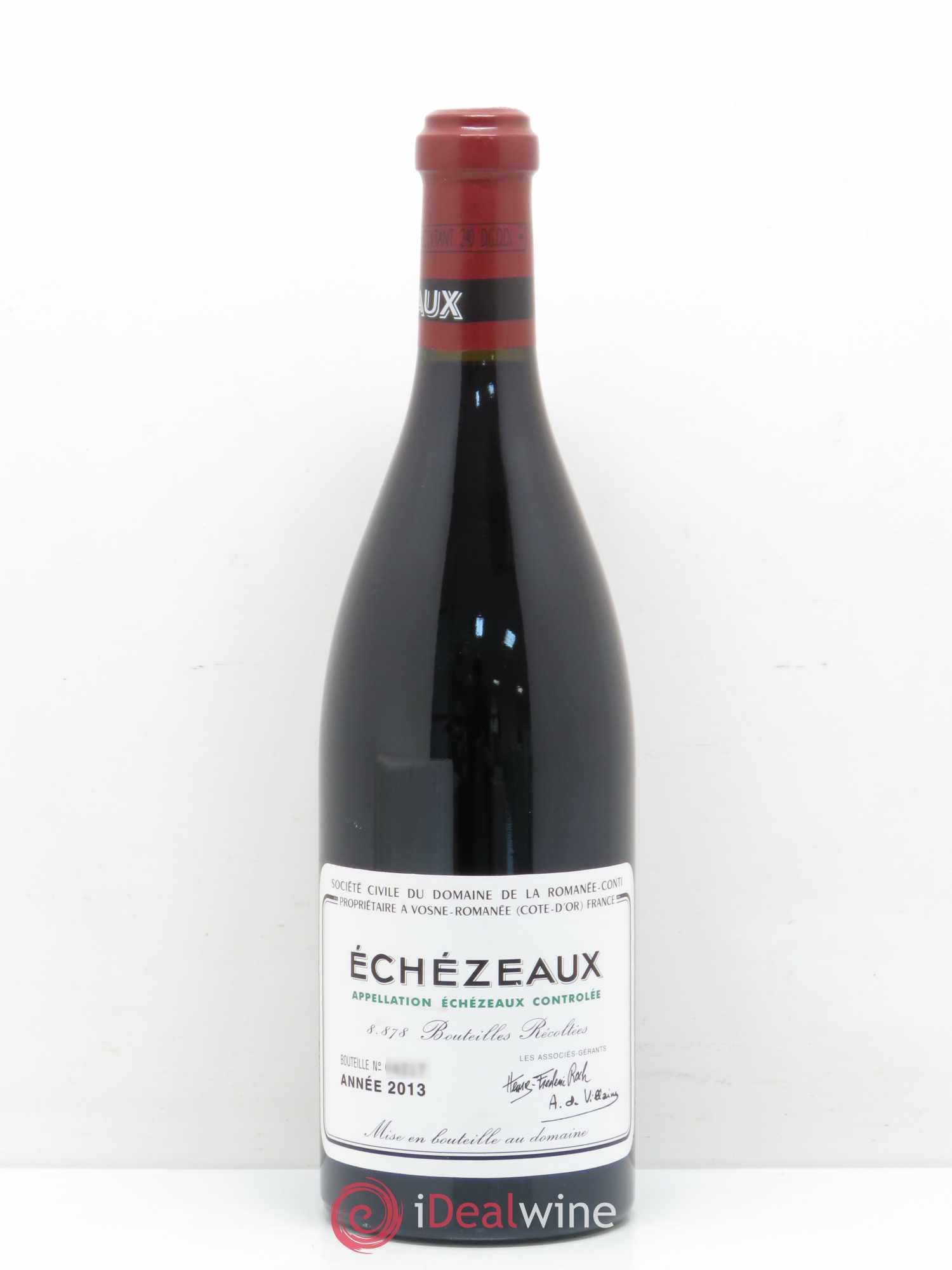 Echezeaux Grand Cru Domaine de la Romanée-Conti 2013 - Lot de 1 bouteille - 0