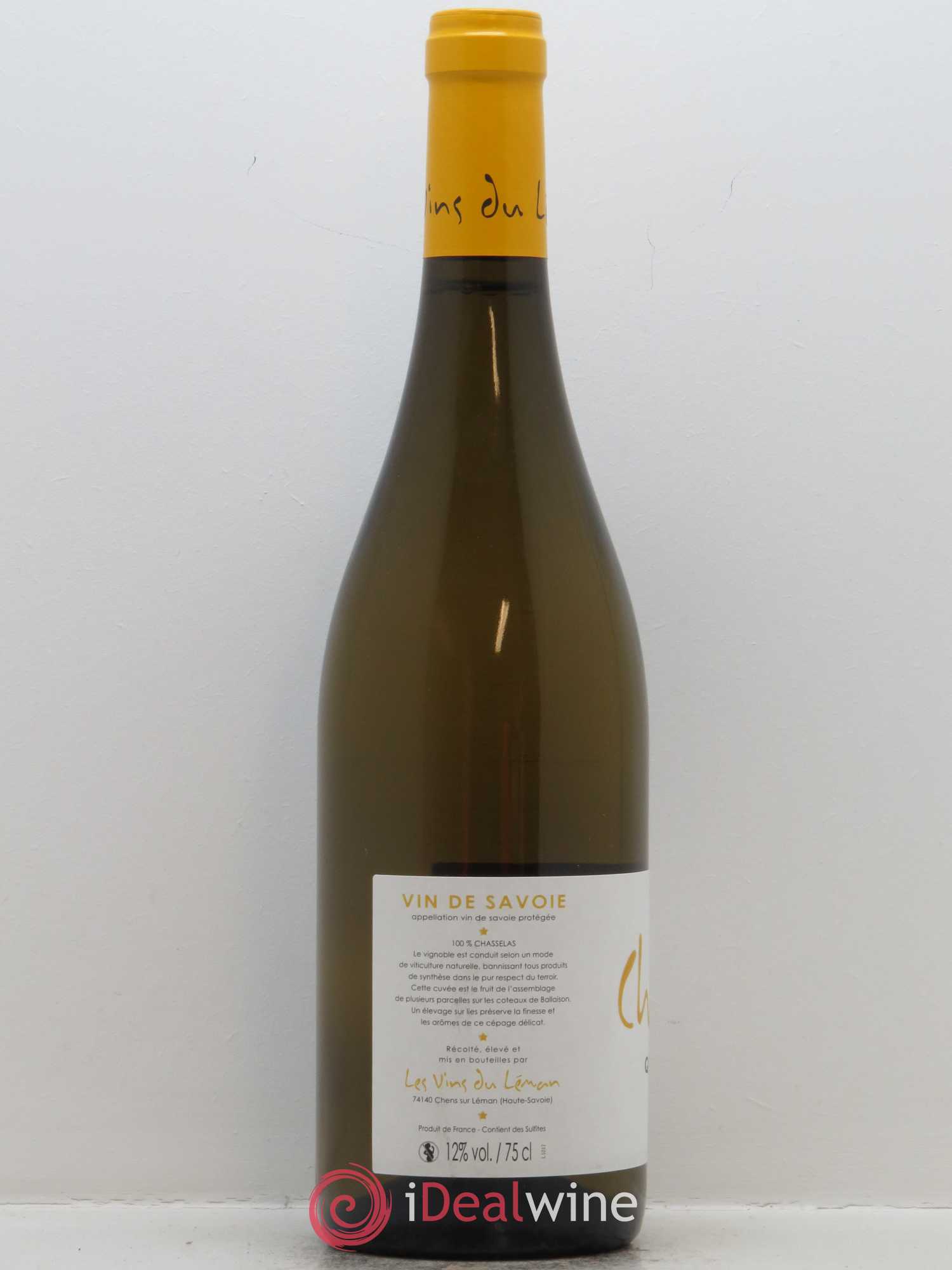 Vin des Allobroges Chasselas Quintessence Les Vignes de Paradis 2016 - Lot de 1 bouteille - 1