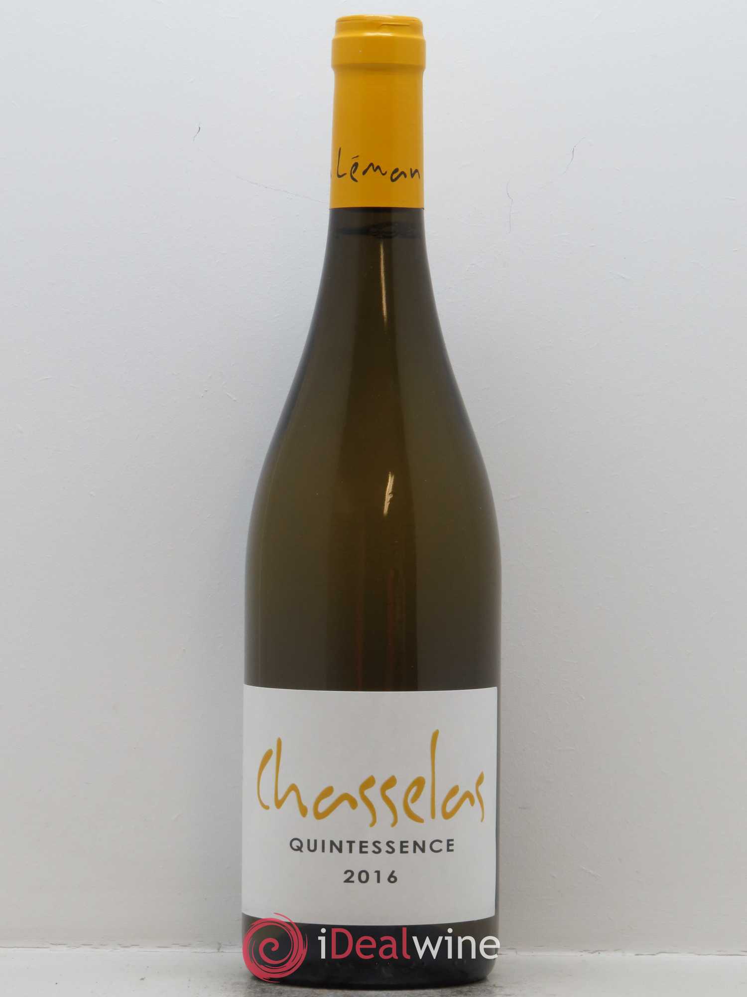 Vin des Allobroges Chasselas Quintessence Les Vignes de Paradis 2016 - Lot de 1 bouteille - 0
