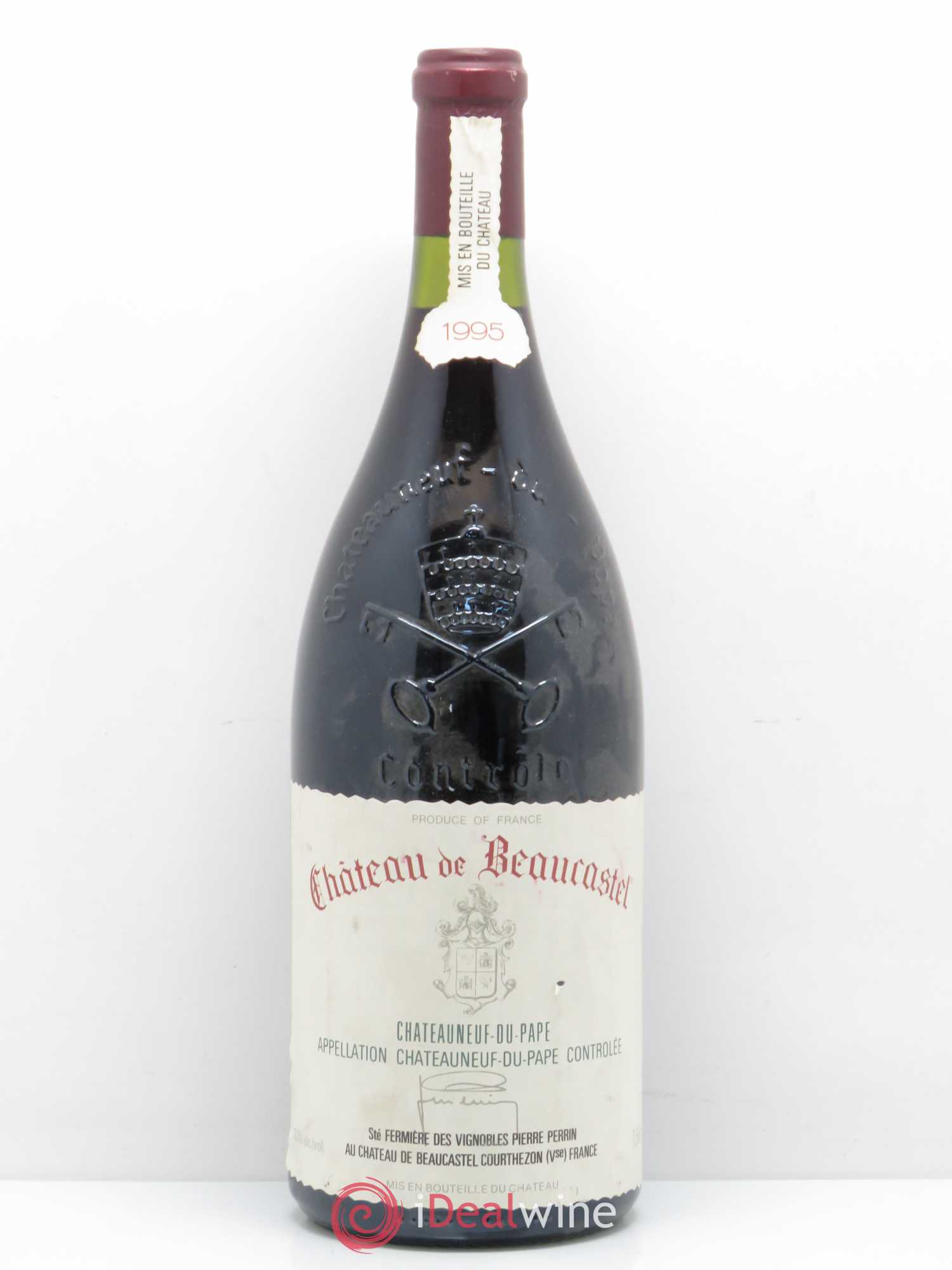 Châteauneuf-du-Pape Château de Beaucastel Famille Perrin 1995 - Lot de 1 magnum - 0