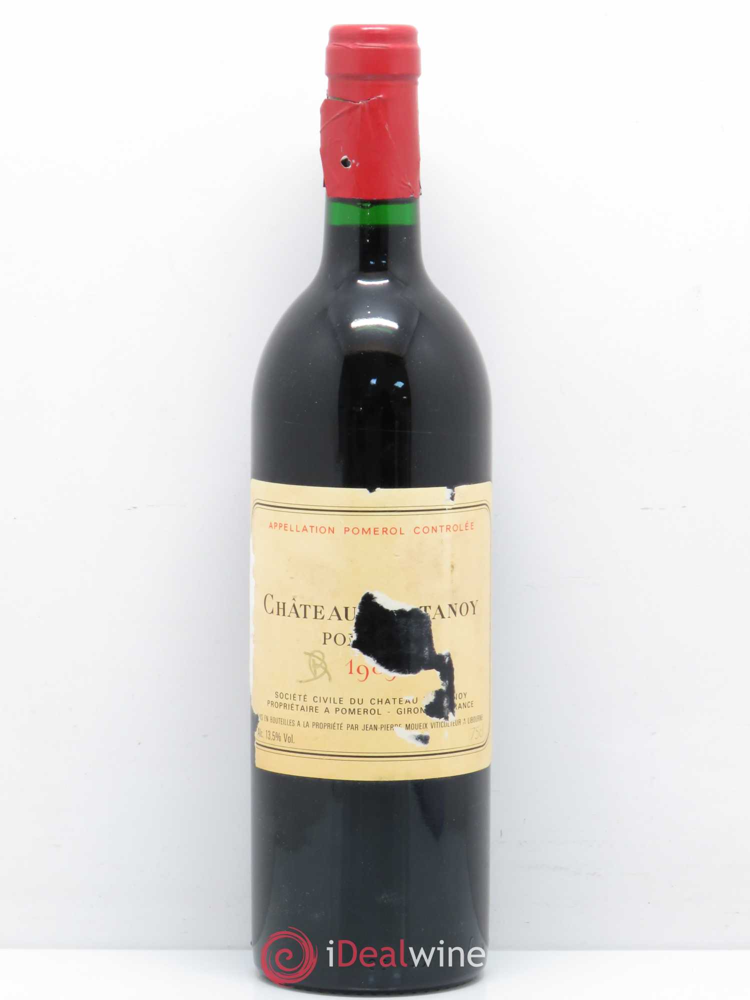 Château Trotanoy 1989 - Lot de 1 bouteille - 0