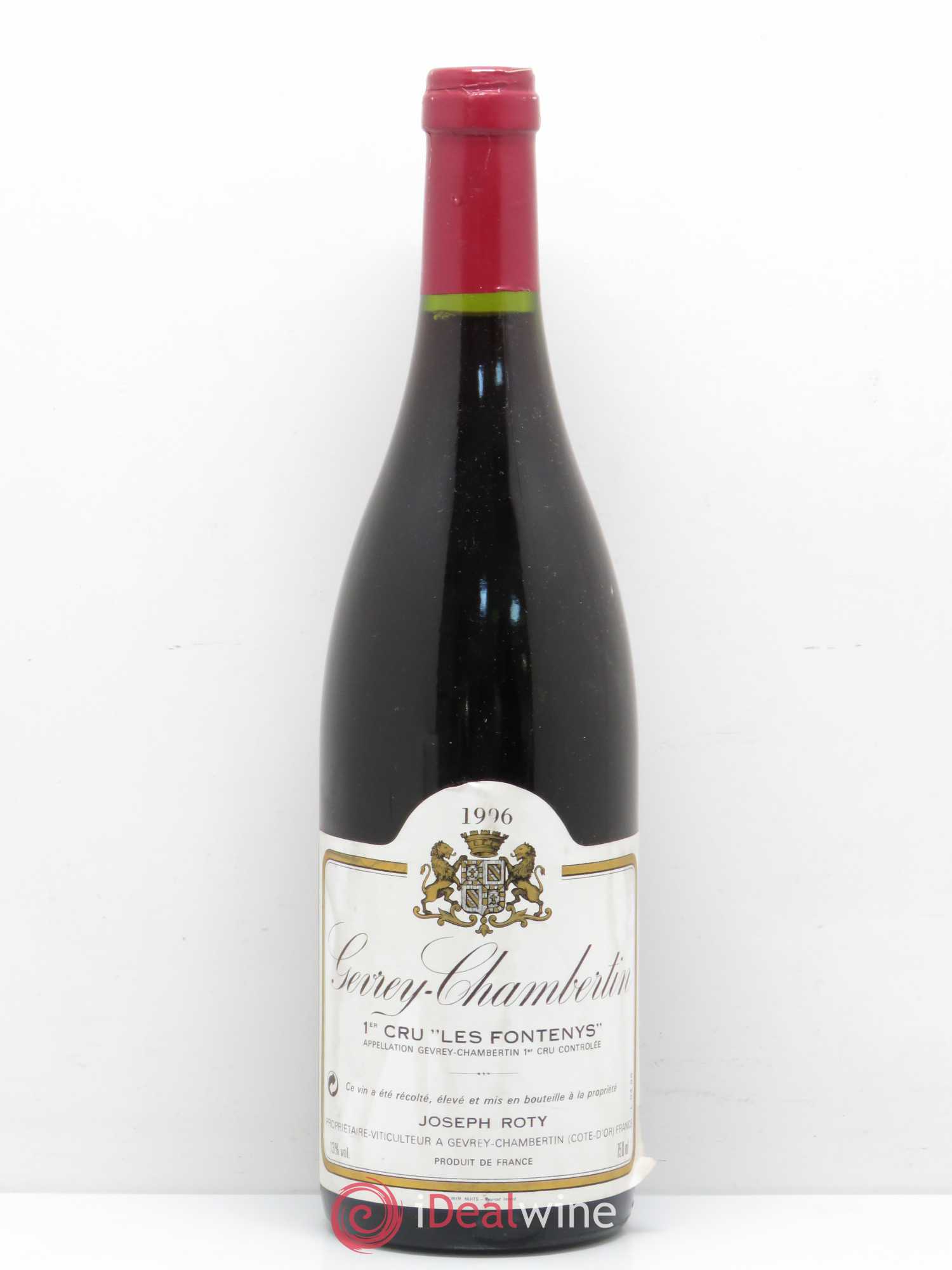 Gevrey-Chambertin 1er Cru Les Fontenys Domaine Roty (sans prix de réserve) 1996 - Posten von 1 Flasche - 0