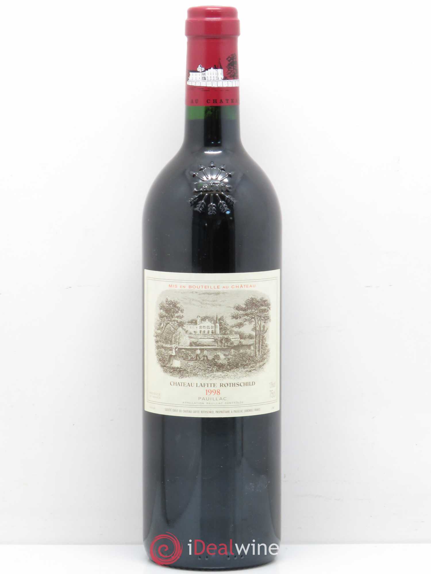 Château Lafite Rothschild 1er Grand Cru Classé 1998 - Lot de 1 bouteille - 0