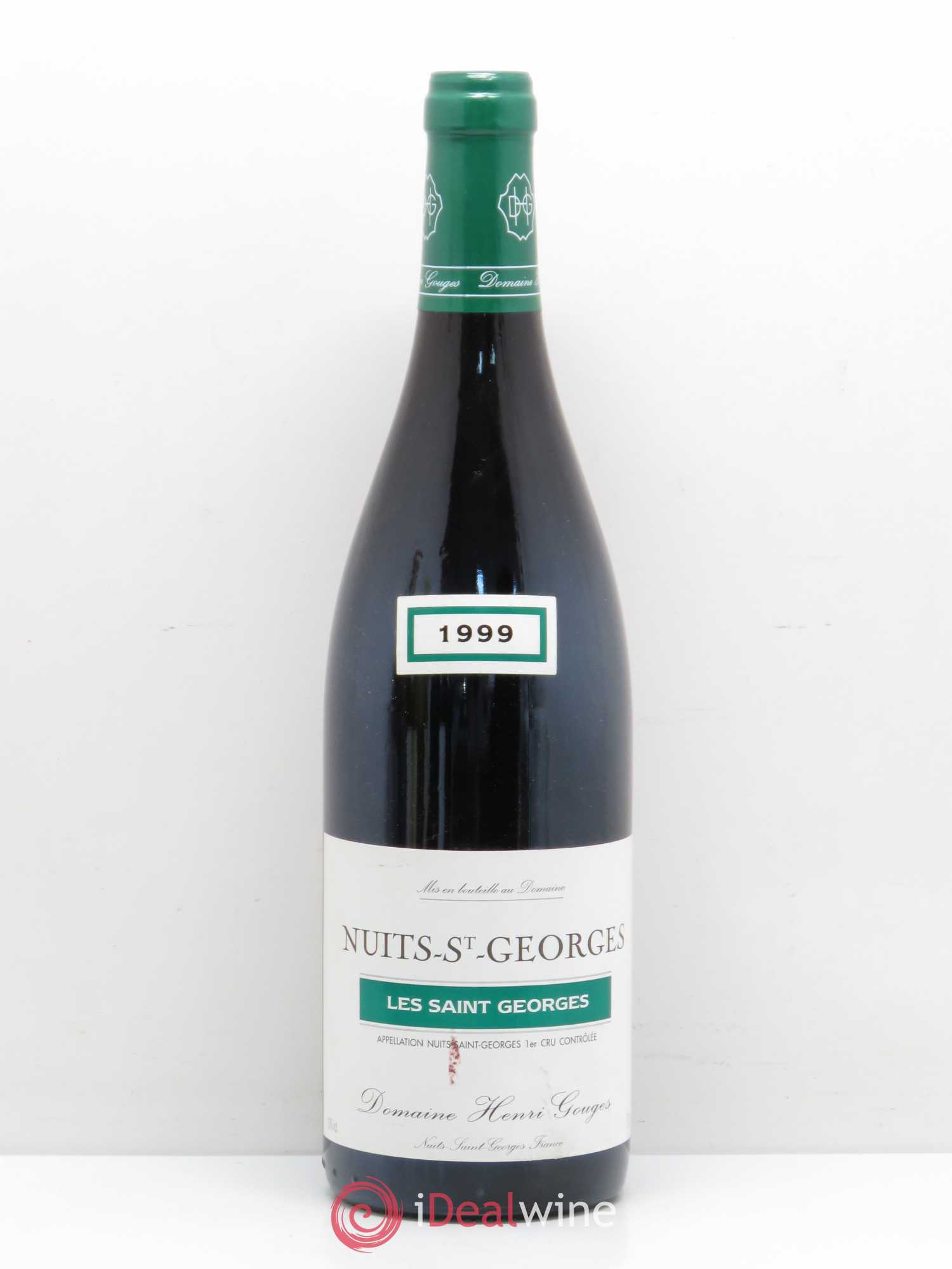 Nuits-Saint-Georges 1er Cru Les Saints Georges Henri Gouges 1999 - Lot de 1 bouteille - 0