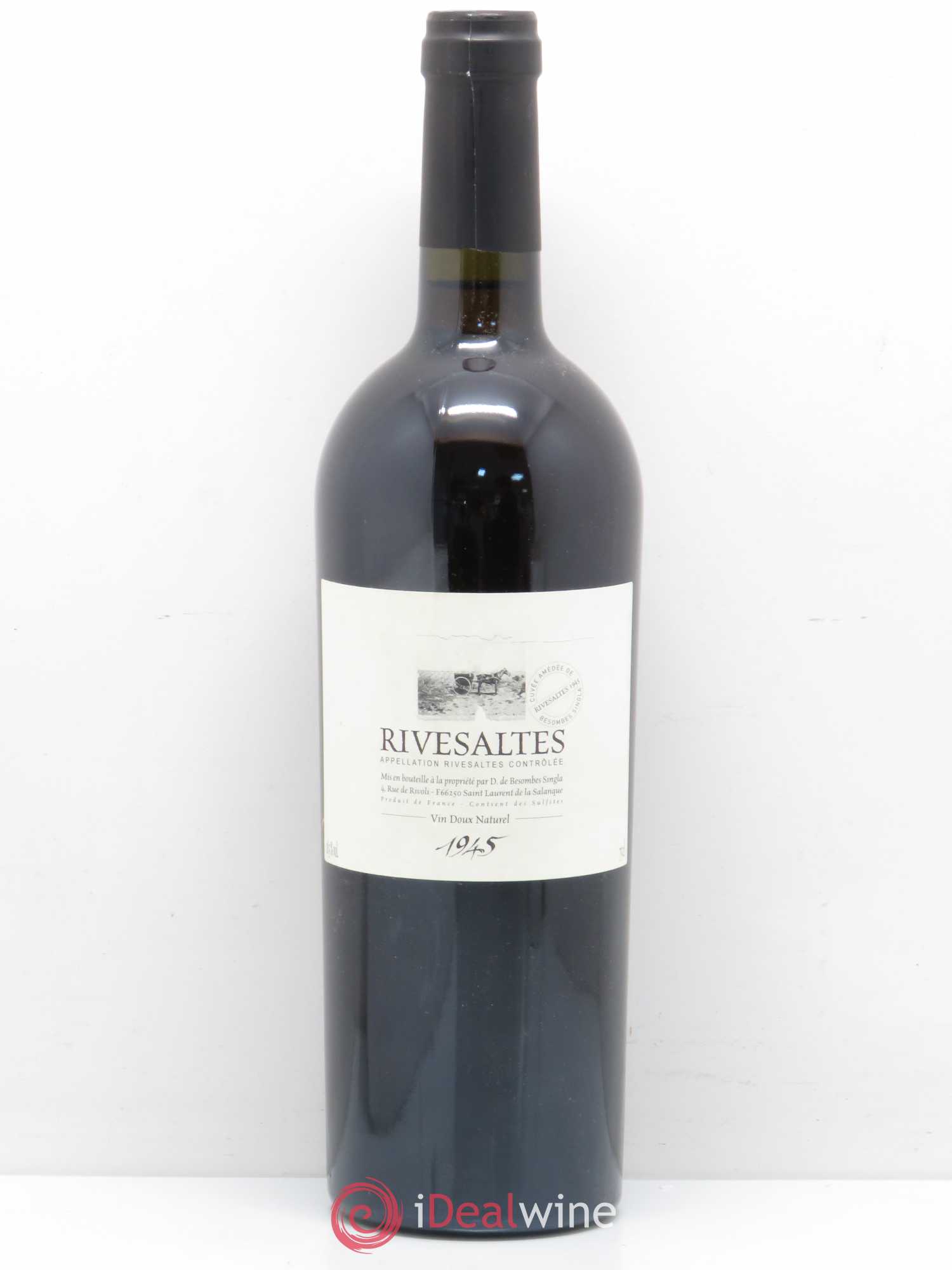 Rivesaltes De Besombes (sans prix de réserve) 1945 - Posten von 1 Flasche - 0