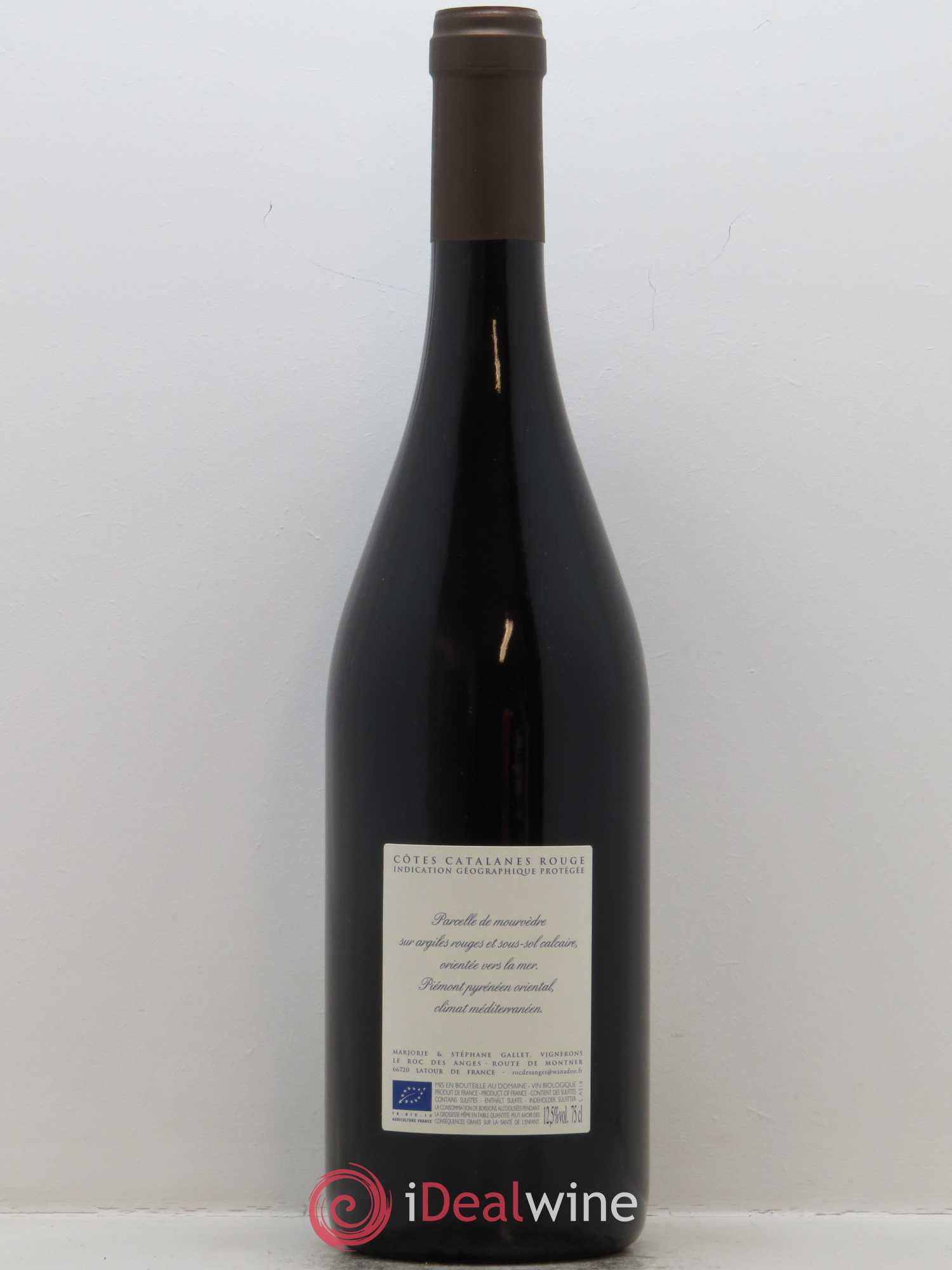 Côtes Catalanes Roc des Anges Astérolide Marjorie et Stéphane Gallet 2016 - Lot de 1 bouteille - 1