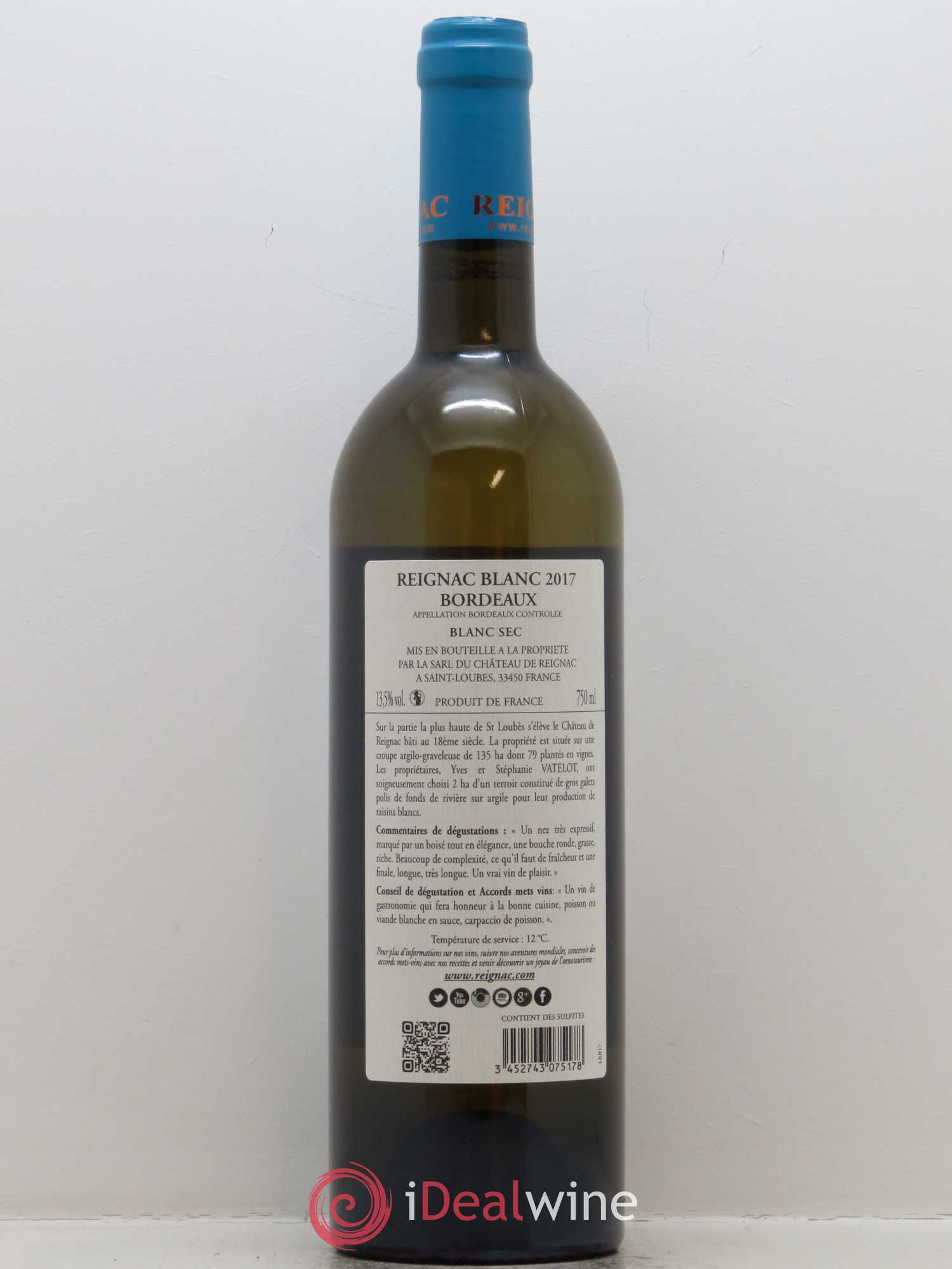 Château de Reignac 2017 - Posten von 1 Flasche - 1