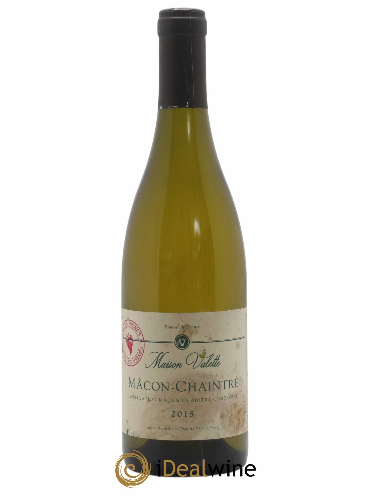 Mâcon Chaintré Vieilles Vignes Valette (Domaine) 2015 - Lot de 1 bouteille - 0