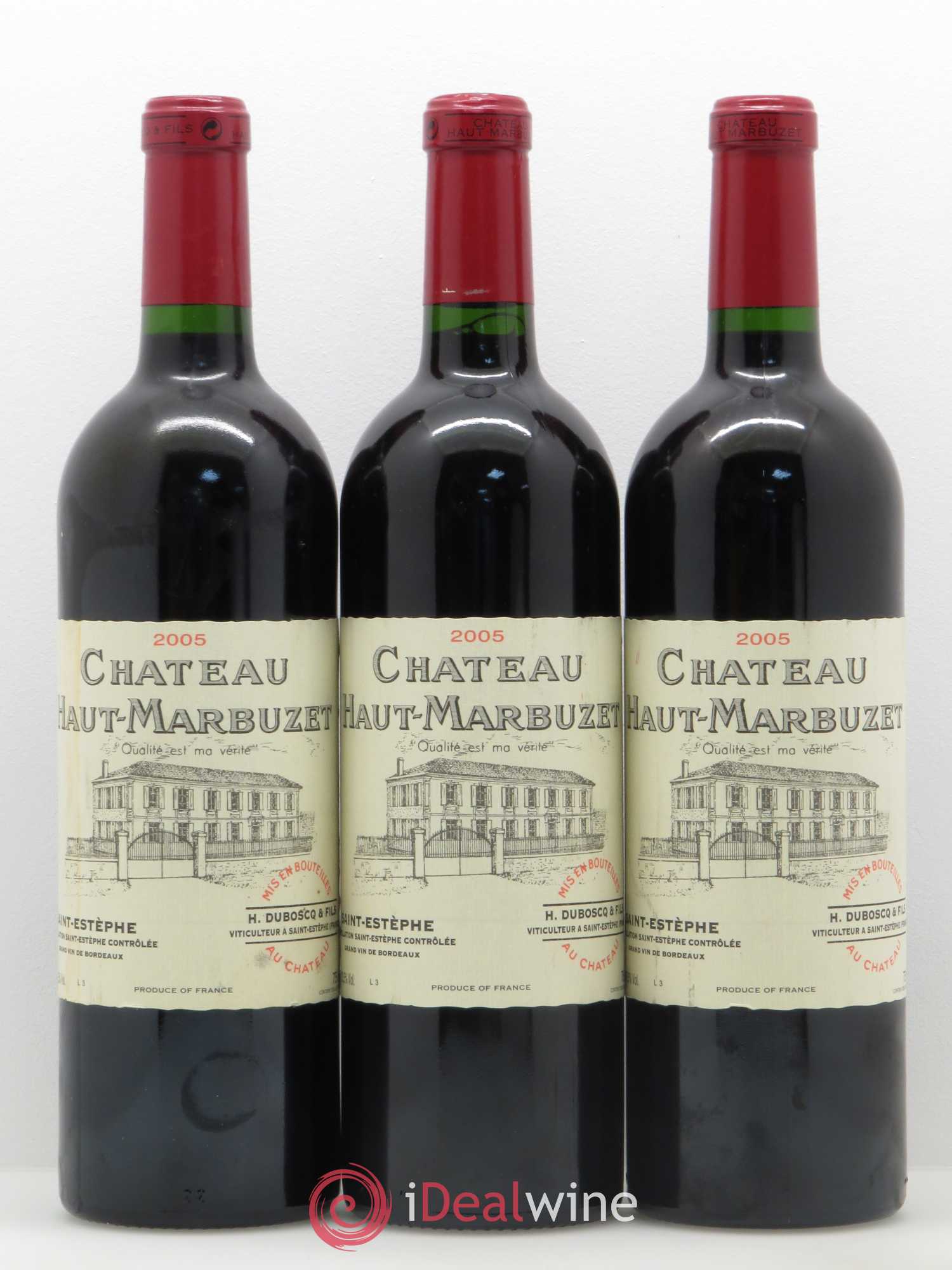 Château Haut Marbuzet 2005 - Lot de 6 bouteilles - 2