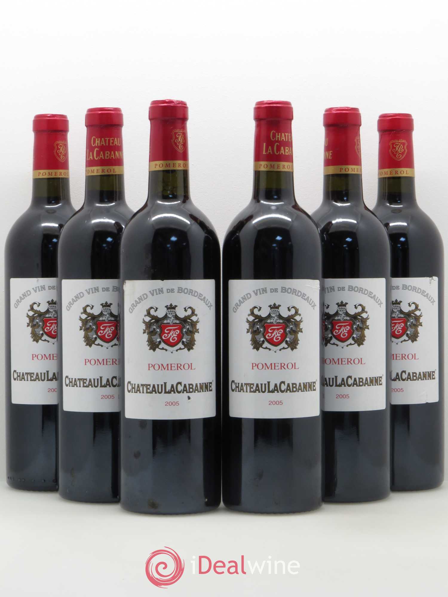 Château la Cabanne 2005 - Lot de 6 bouteilles - 0