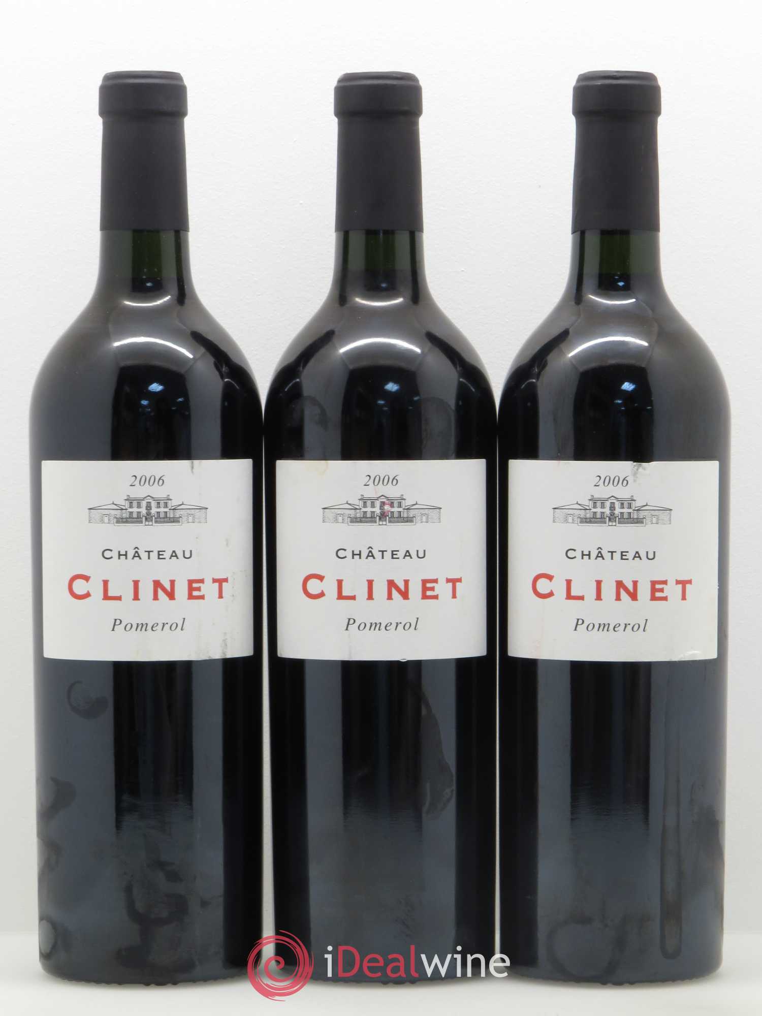 Château Clinet 2006 - Lot de 3 bouteilles - 0