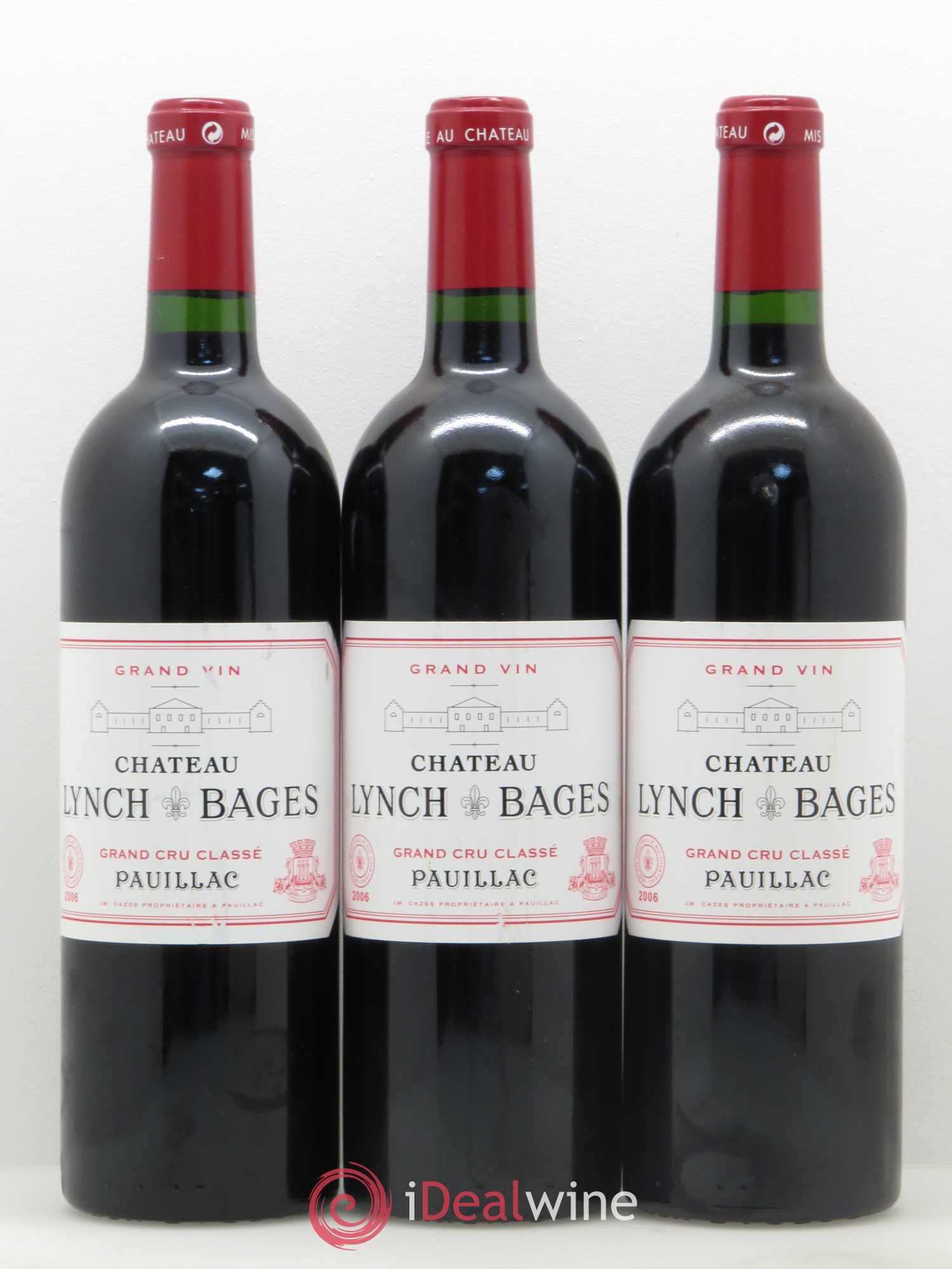 Château Lynch Bages 5ème Grand Cru Classé 2006 - Lot de 6 bouteilles - 2