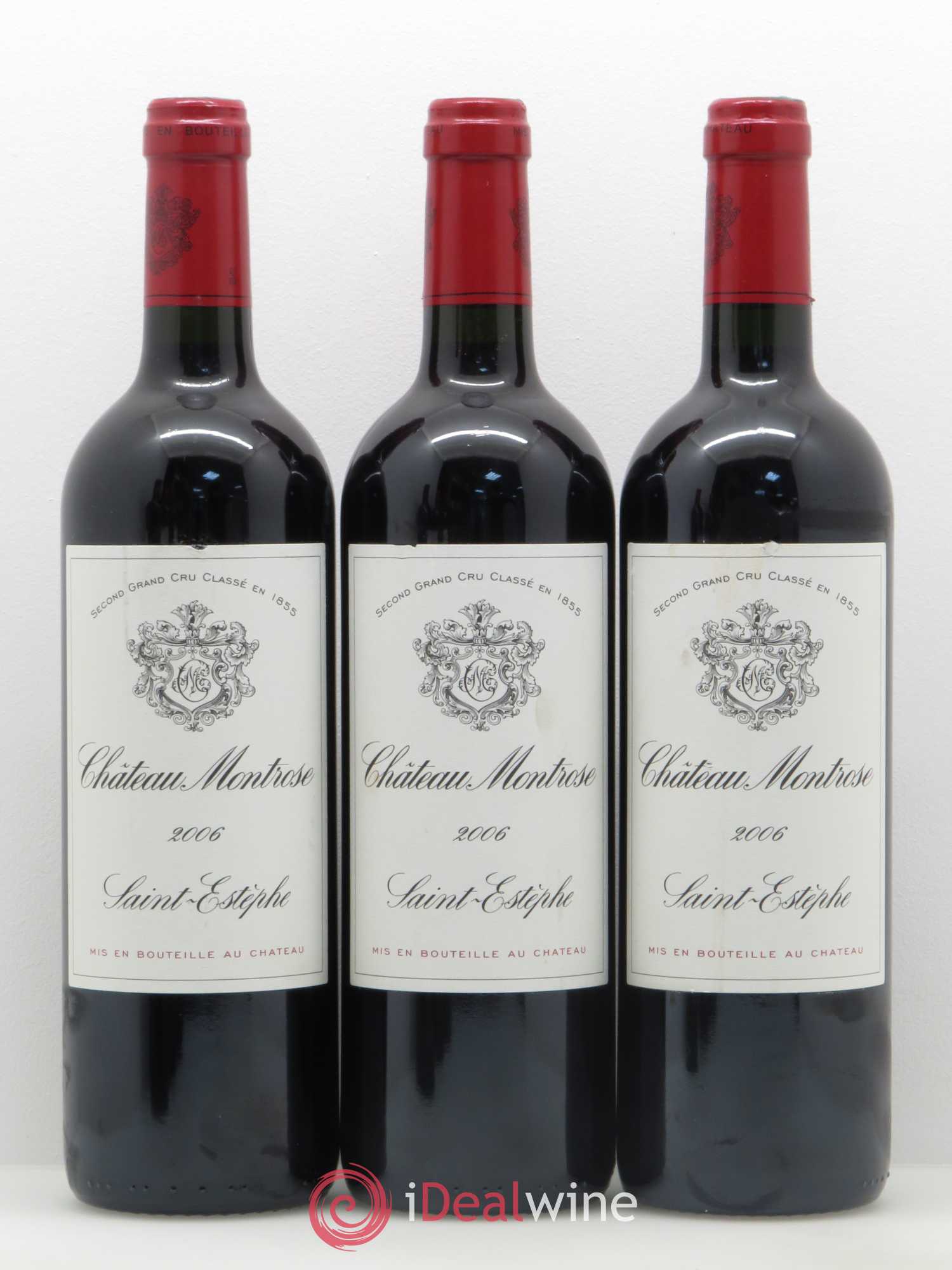 Château Montrose 2ème Grand Cru Classé 2006 - Lot de 6 bouteilles - 1
