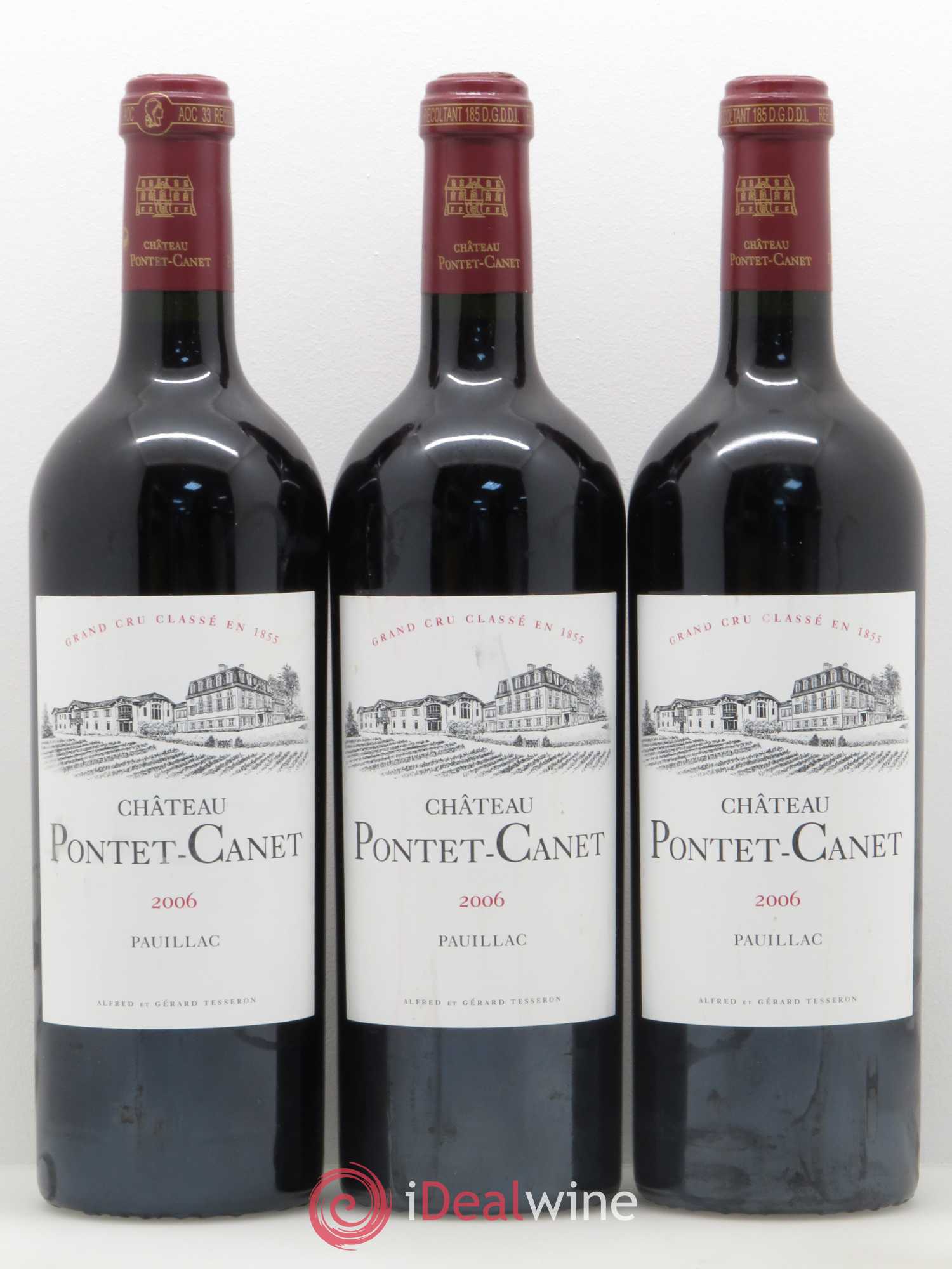 Château Pontet Canet 5ème Grand Cru Classé 2006 - Lot de 6 bouteilles - 2