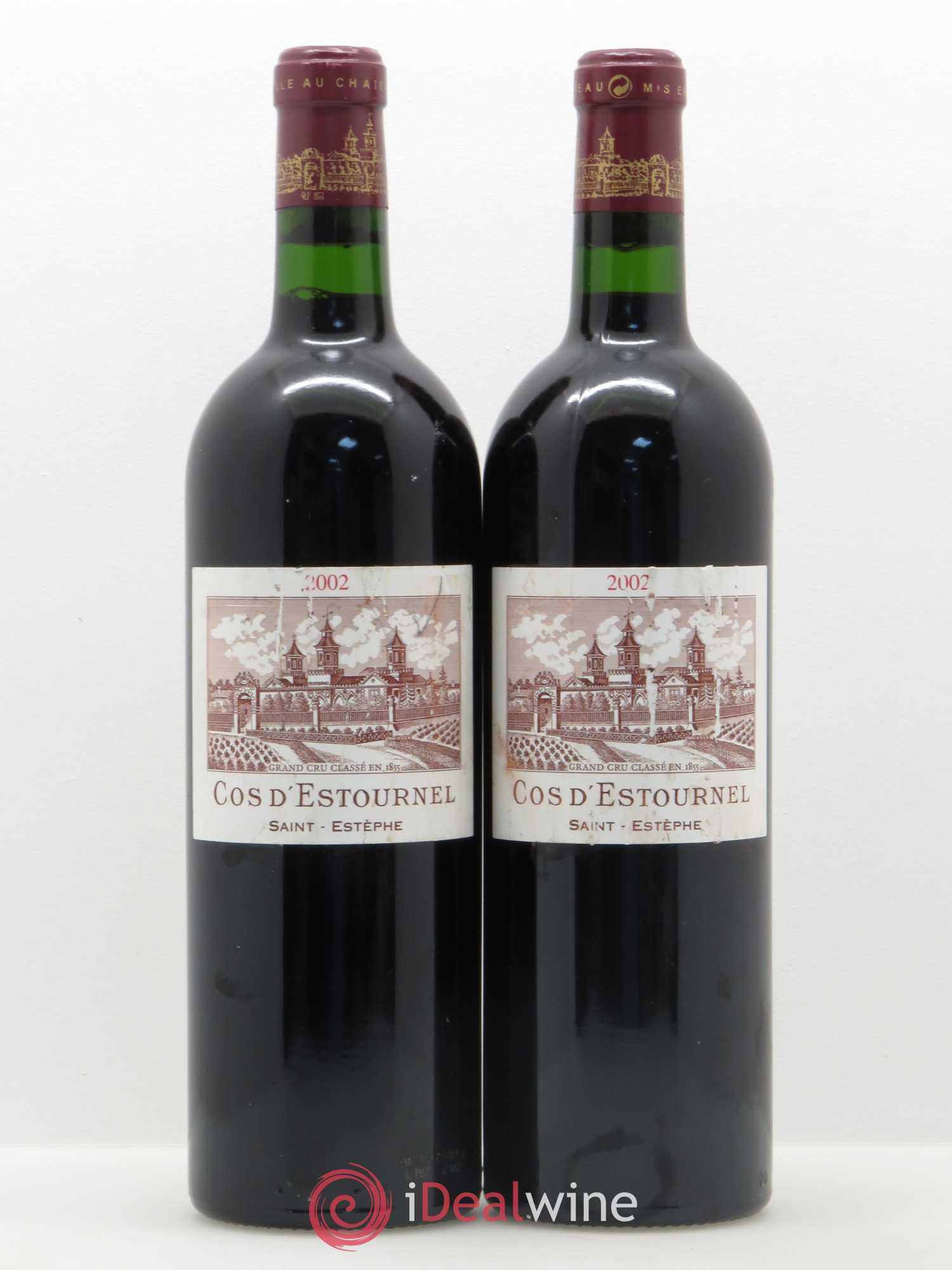 Cos d'Estournel 2ème Grand Cru Classé 2002 - Lot de 2 bouteilles - 0