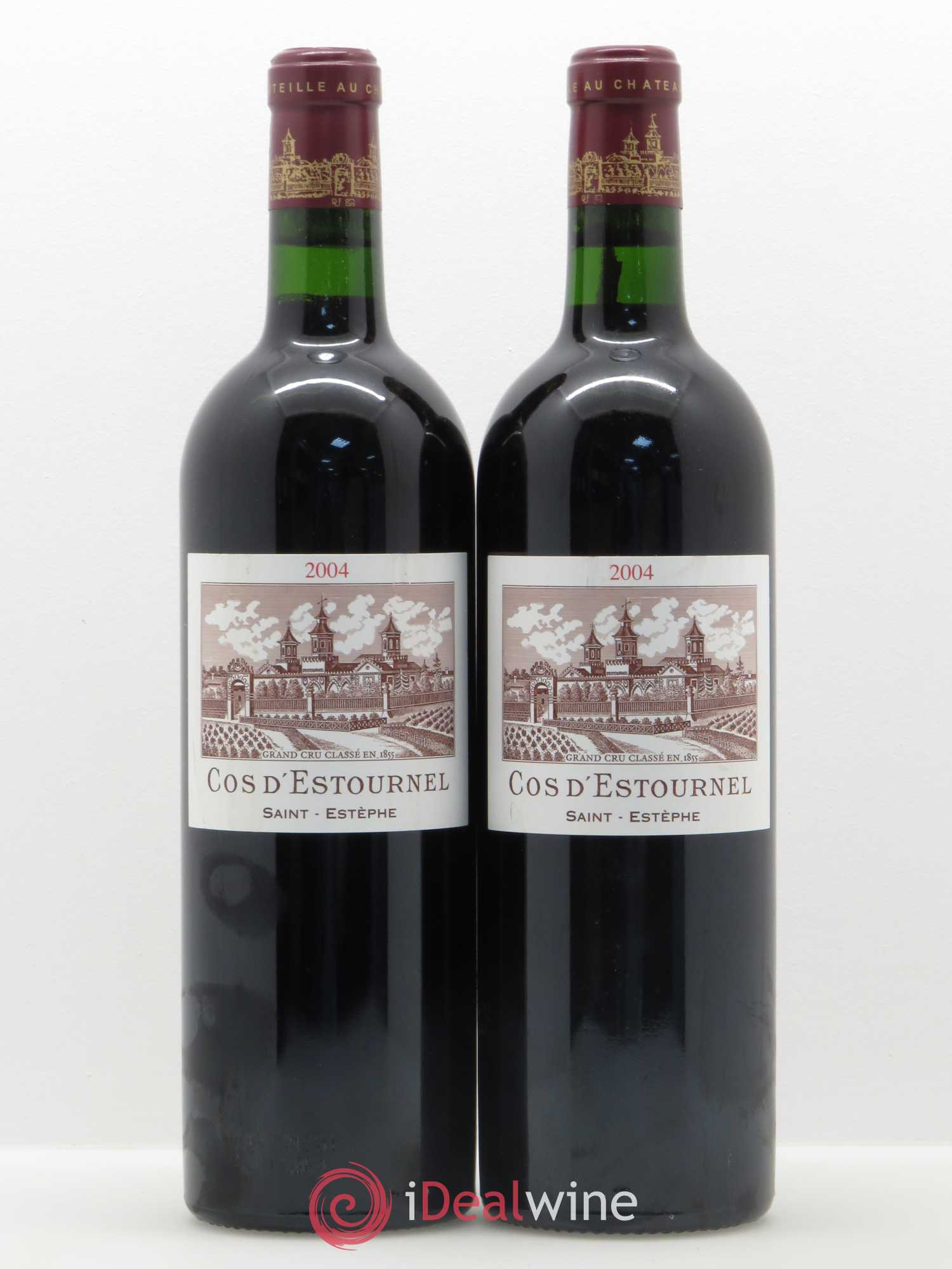 Cos d'Estournel 2ème Grand Cru Classé 2004 - Lot de 2 bouteilles - 0