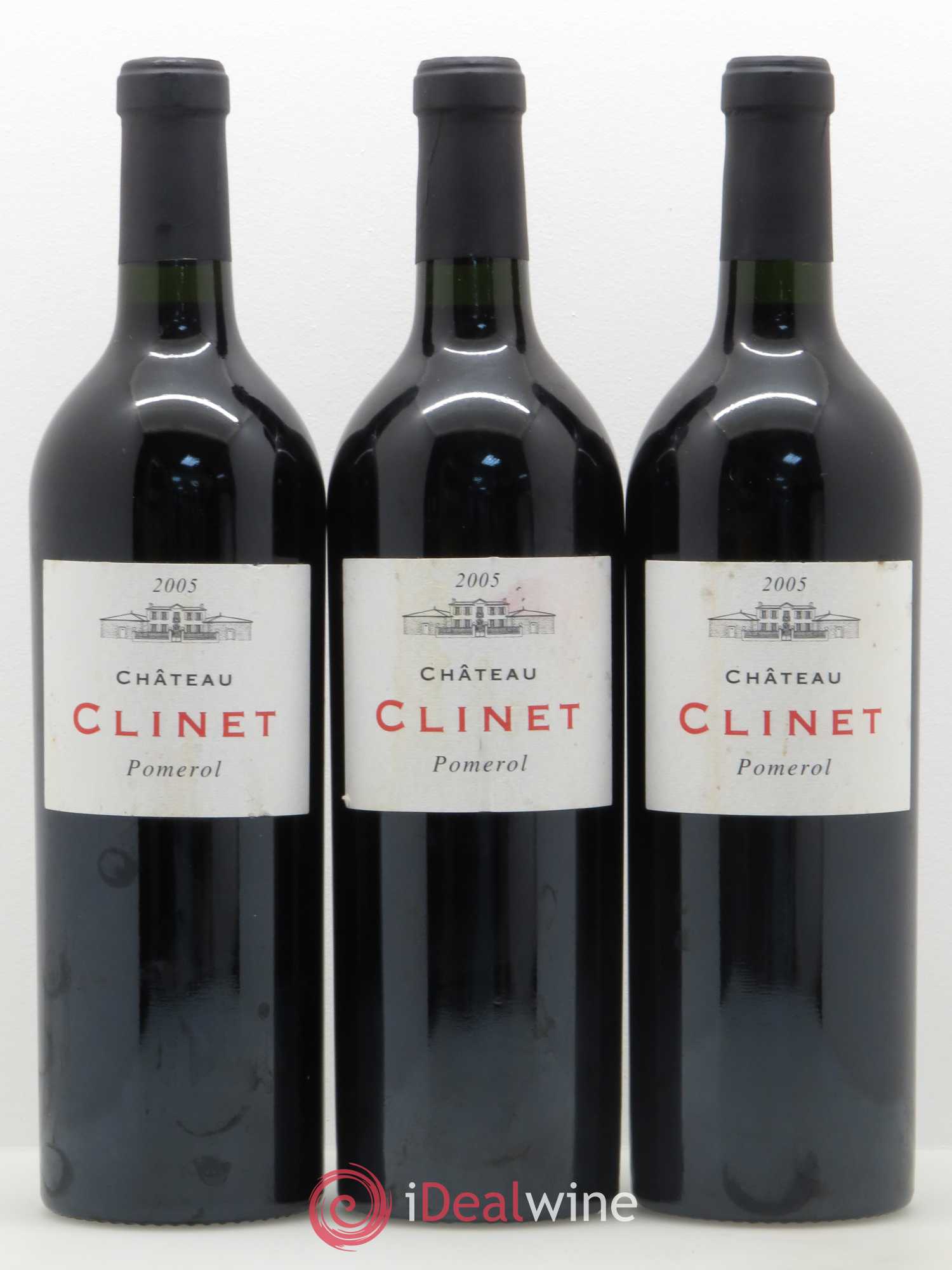 Château Clinet 2005 - Posten von 3 Flaschen - 0