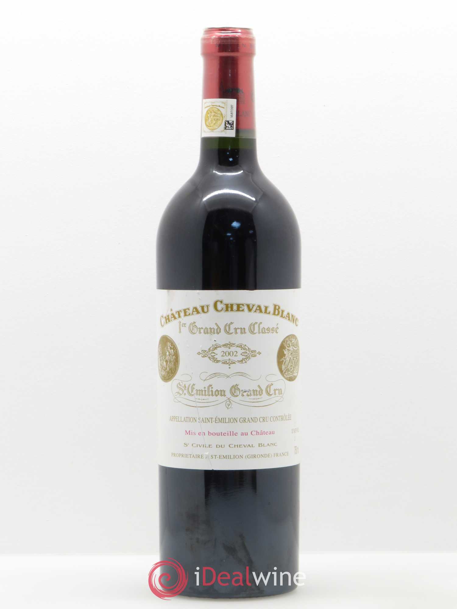 Château Cheval Blanc 1er Grand Cru Classé A 2002 - Lot of 1 bottle - 0
