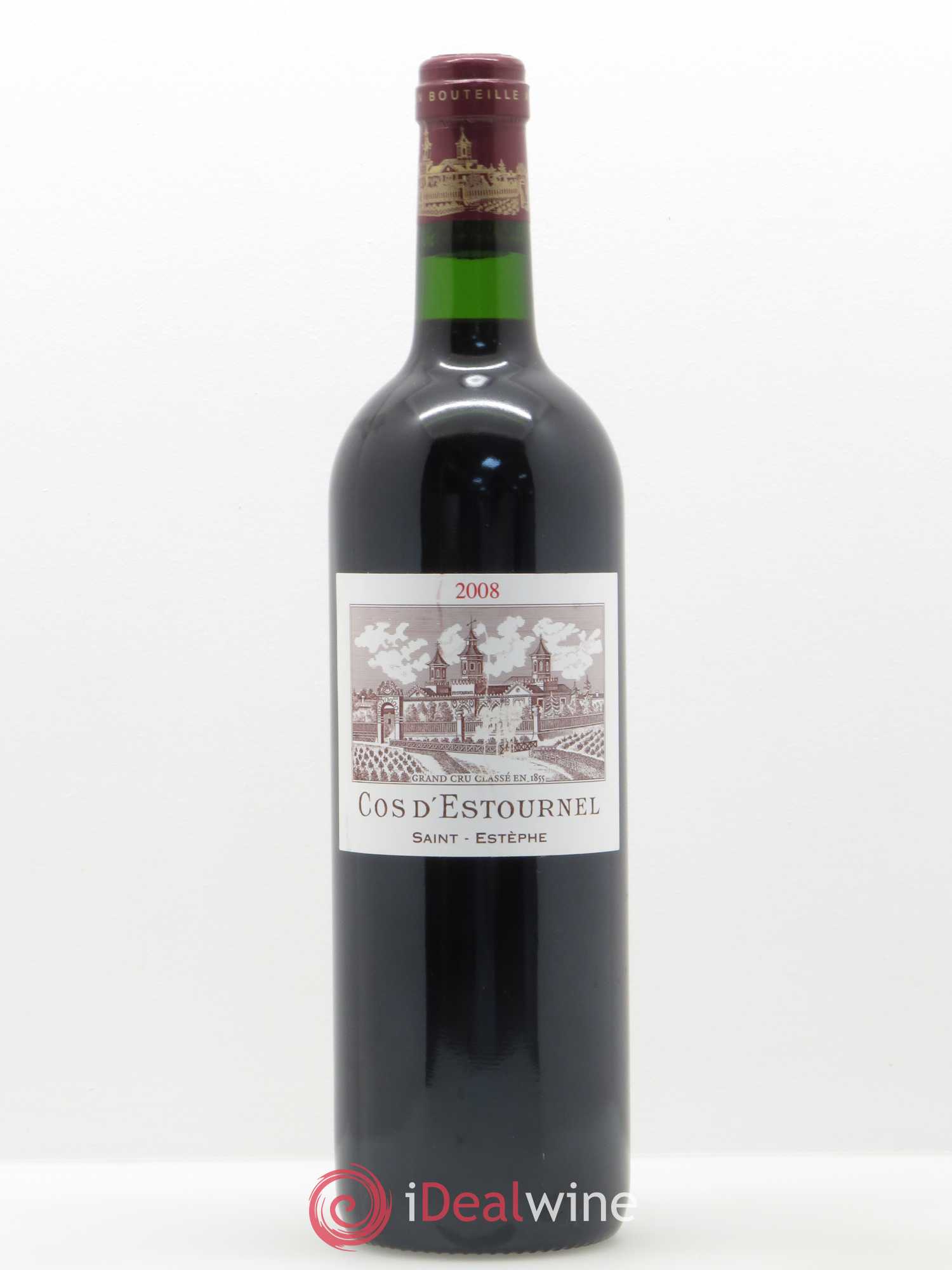 Cos d'Estournel 2ème Grand Cru Classé 2008 - Lot de 1 bouteille - 0