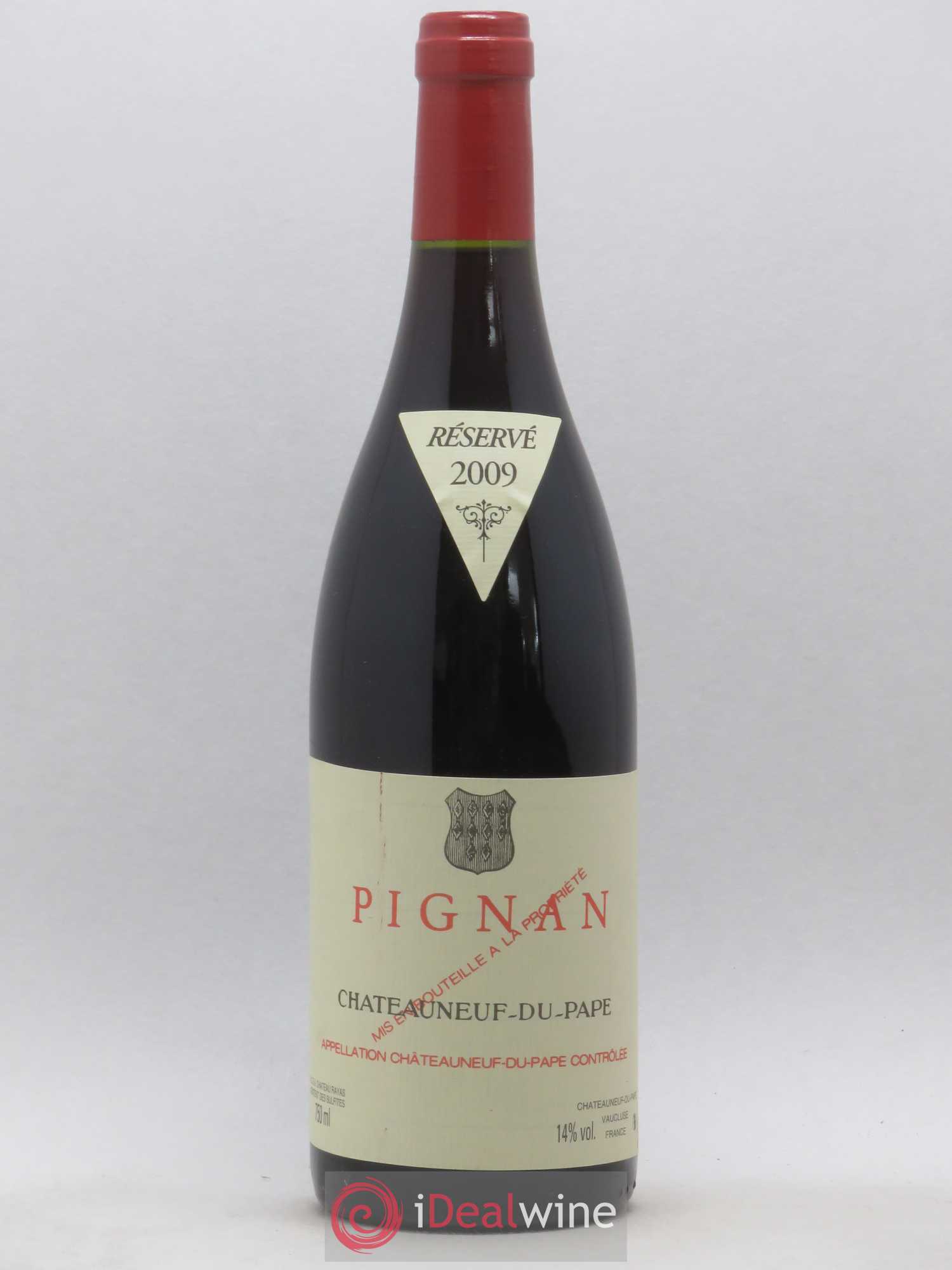 Châteauneuf-du-Pape Pignan Emmanuel Reynaud 2009 - Lot de 1 bouteille - 0
