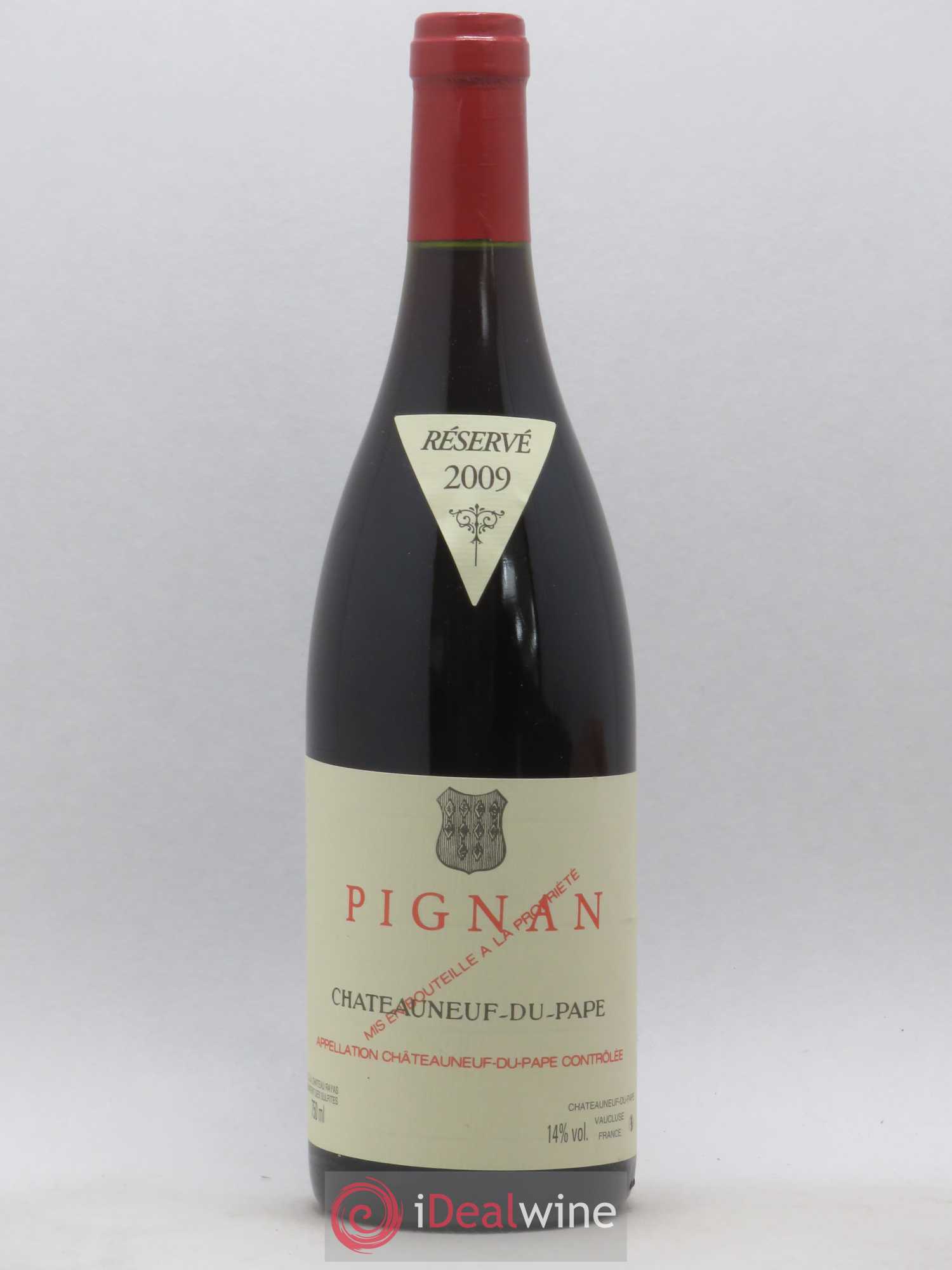 Châteauneuf-du-Pape Pignan Emmanuel Reynaud 2009 - Lot de 1 bouteille - 0
