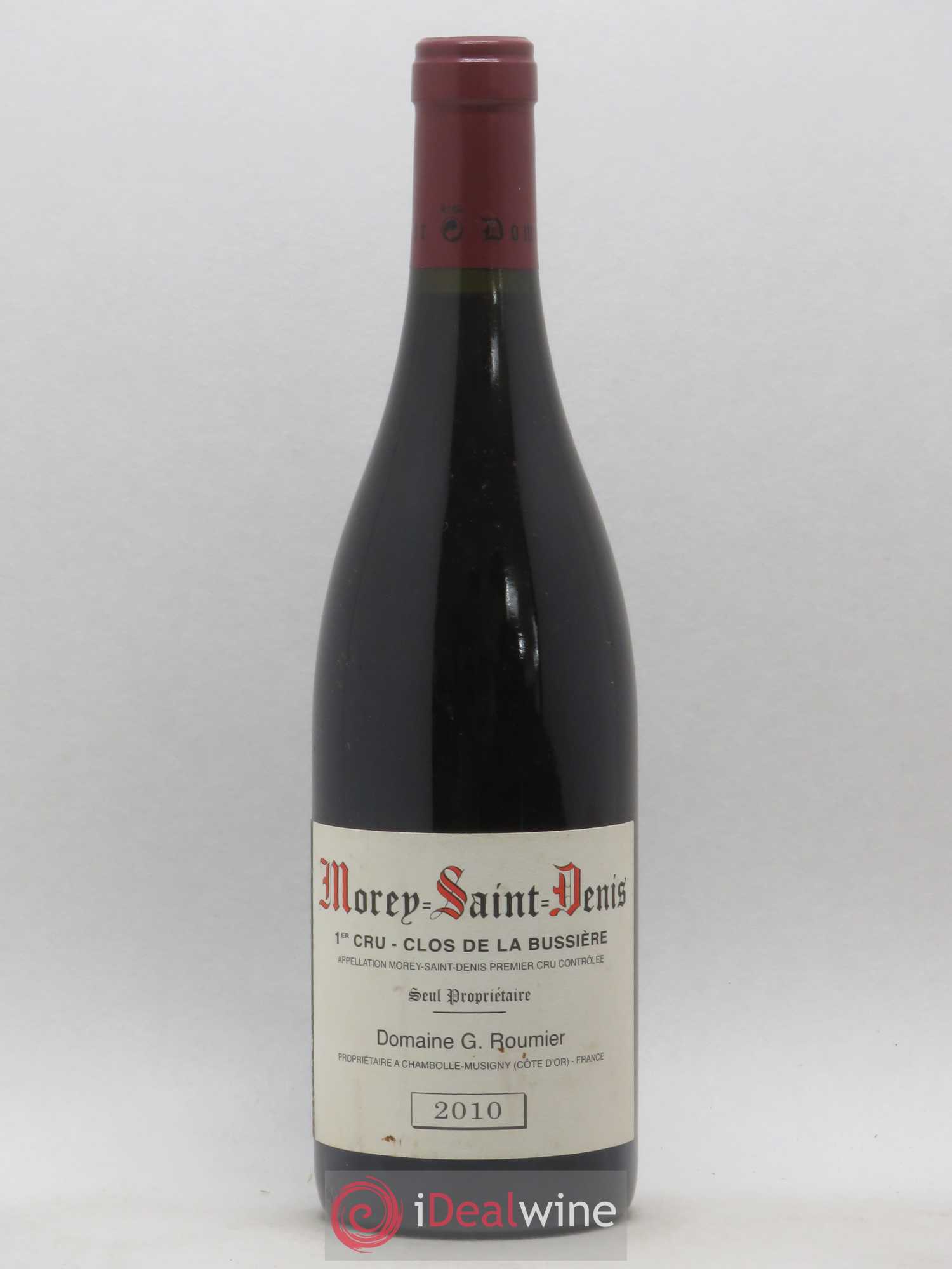 Morey-Saint-Denis 1er Cru Clos de la Bussière Georges Roumier (Domaine) 2010 - Lot de 1 bouteille - 0