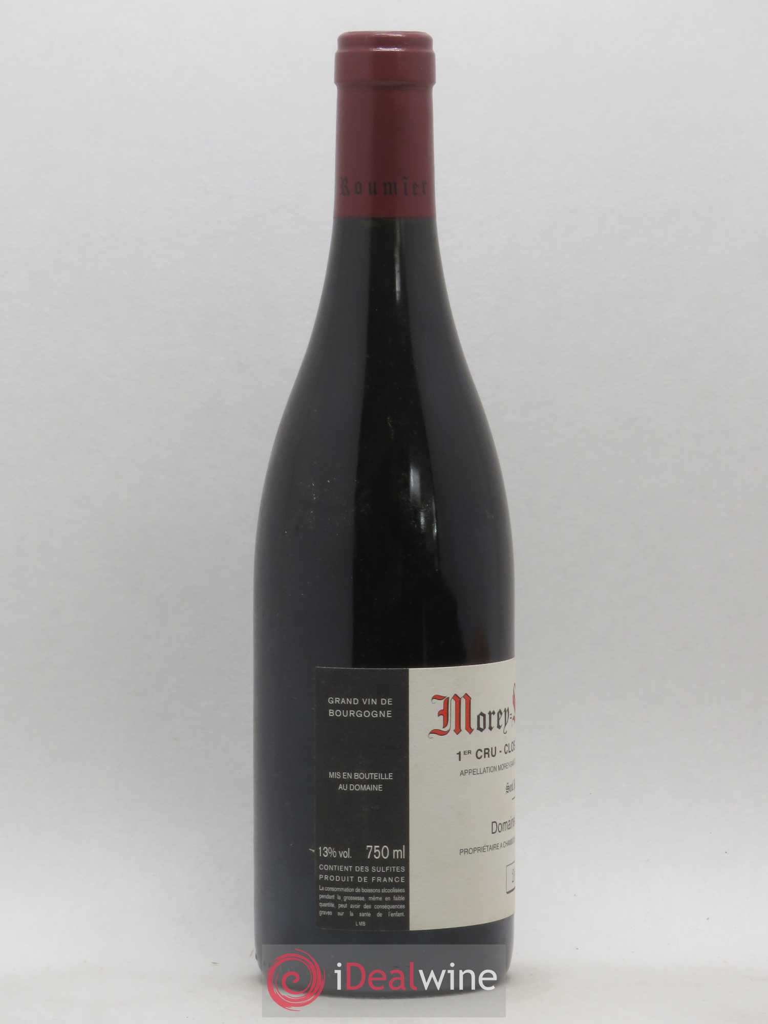 Morey-Saint-Denis 1er Cru Clos de la Bussière Georges Roumier (Domaine) 2010 - Lot de 1 bouteille - 1