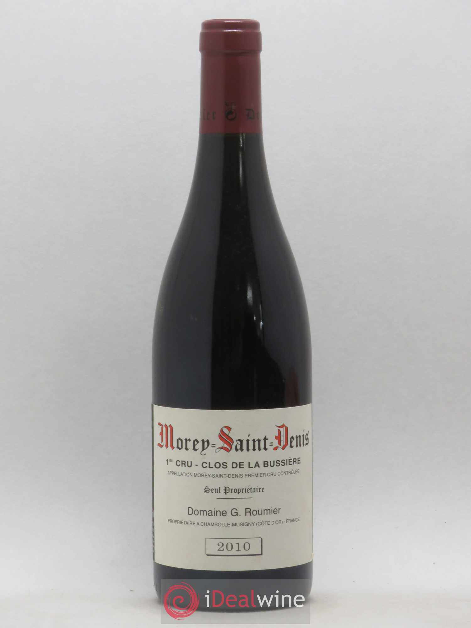 Morey-Saint-Denis 1er Cru Clos de la Bussière Georges Roumier (Domaine) 2010 - Lot de 1 bouteille - 0