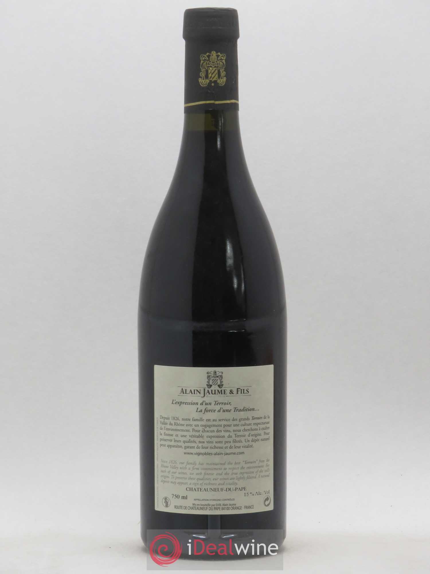 Châteauneuf-du-Pape Vieilles Vignes Grand Veneur (Domaine) 2010 - Lot de 1 bouteille - 1