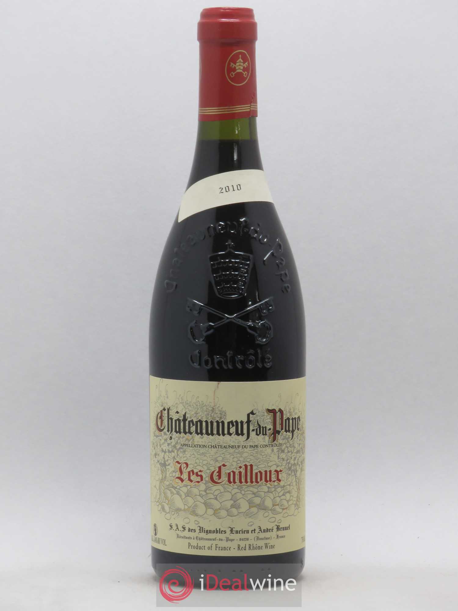 Châteauneuf-du-Pape Les Cailloux André Brunel 2010 - Lot de 1 bouteille - 0