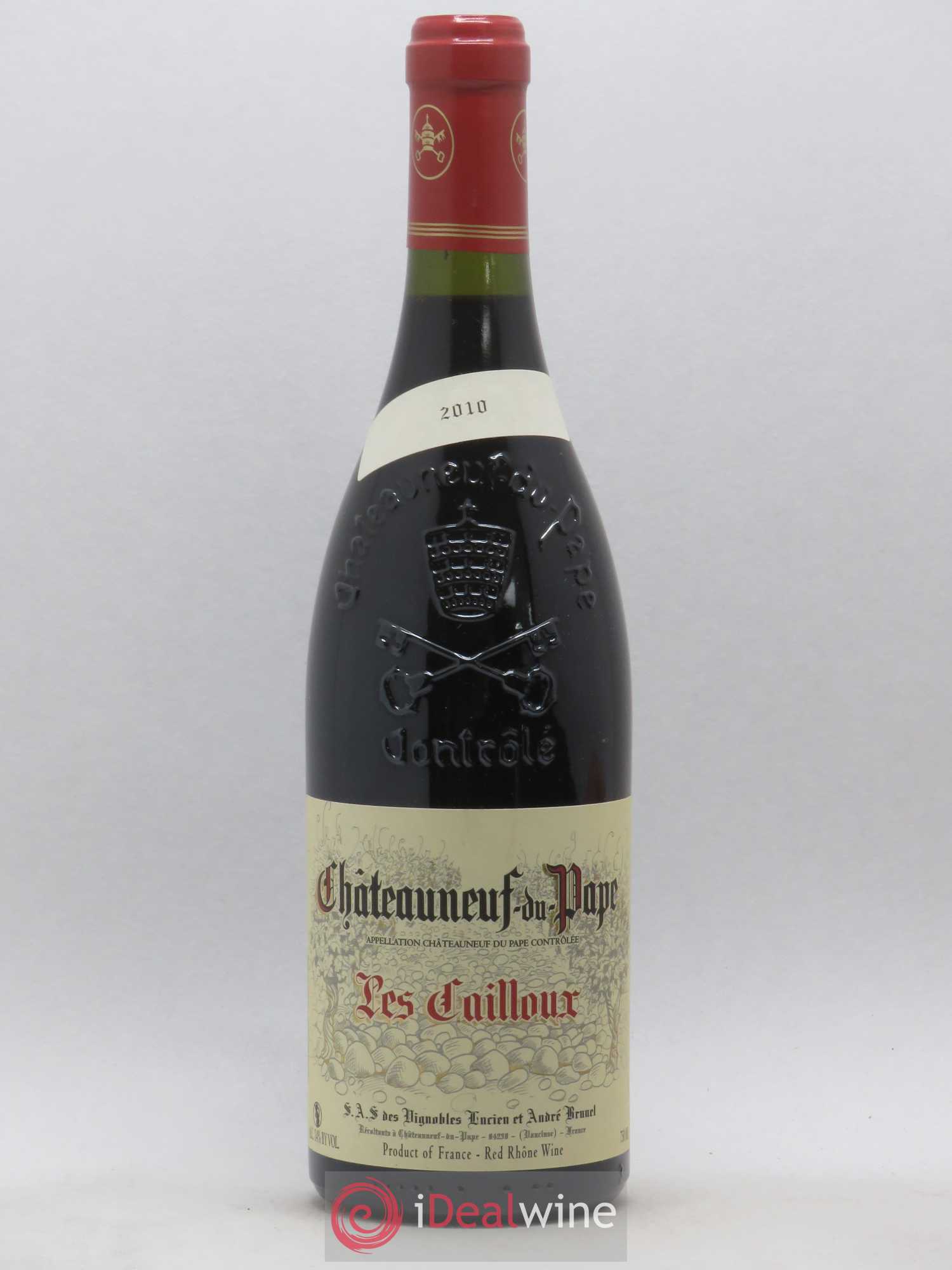 Châteauneuf-du-Pape Les Cailloux André Brunel 2010 - Lot de 1 bouteille - 0