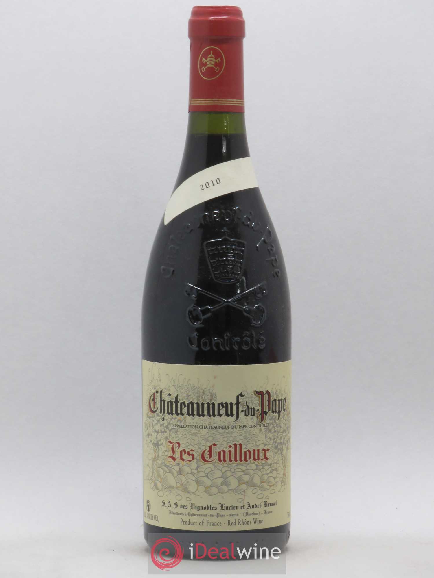 Châteauneuf-du-Pape Les Cailloux André Brunel 2010 - Lot de 1 bouteille - 0