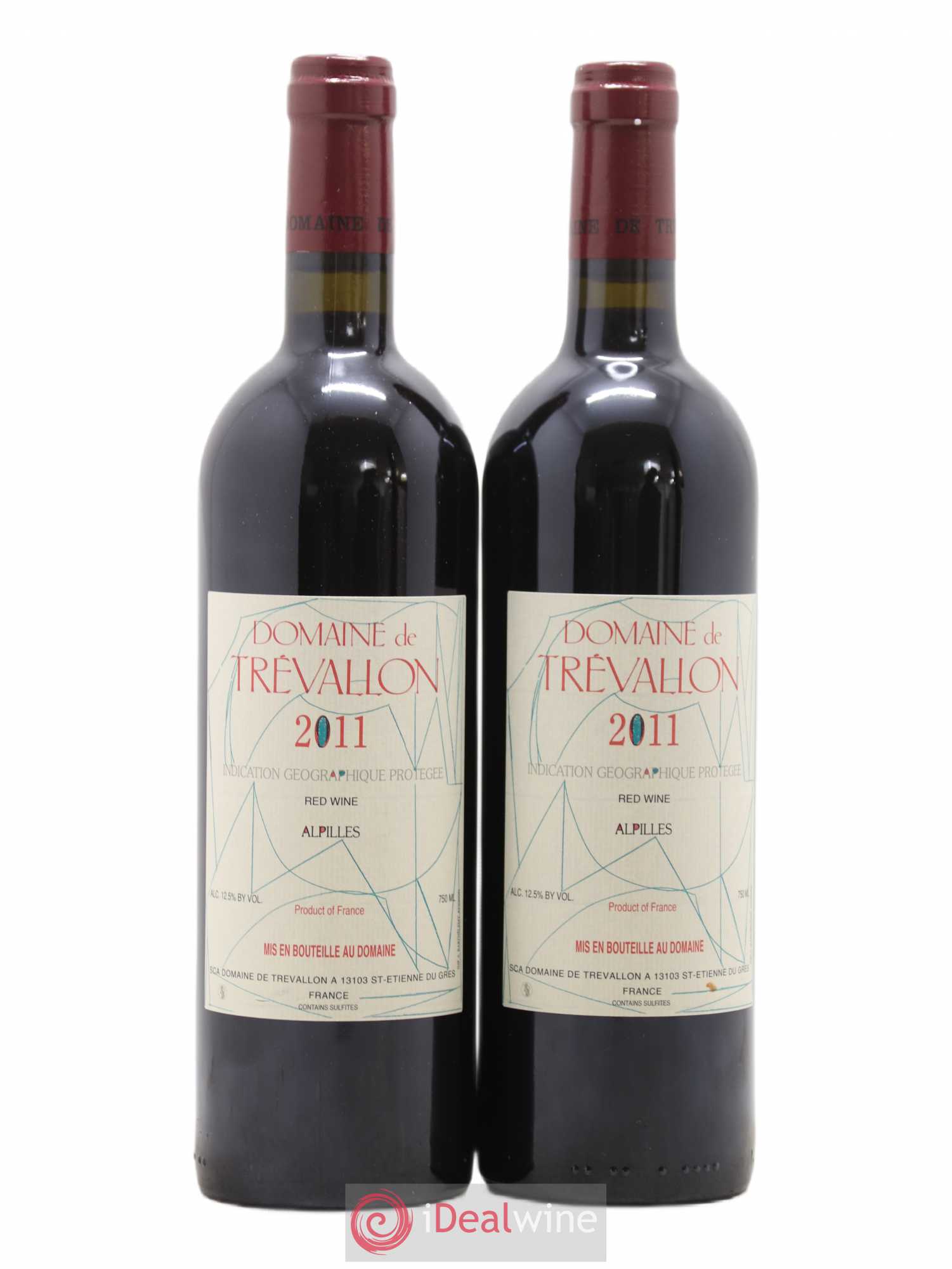 Alpilles Trévallon (Domaine de) Eloi Dürrbach 2011 - Lot de 2 bouteilles - 0