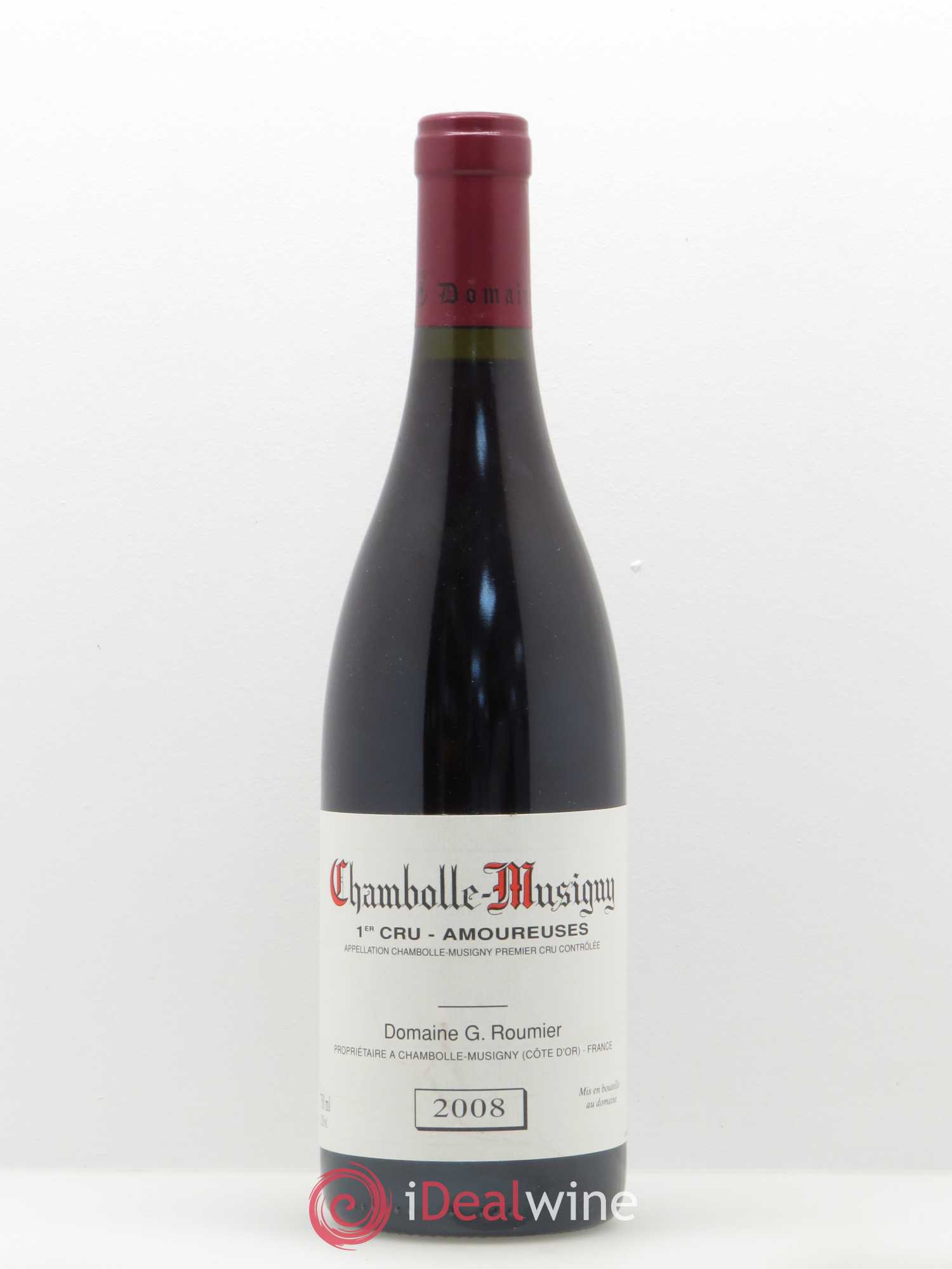 Chambolle-Musigny 1er Cru Les Amoureuses Georges Roumier (Domaine) 2008 - Lot de 1 bouteille - 0