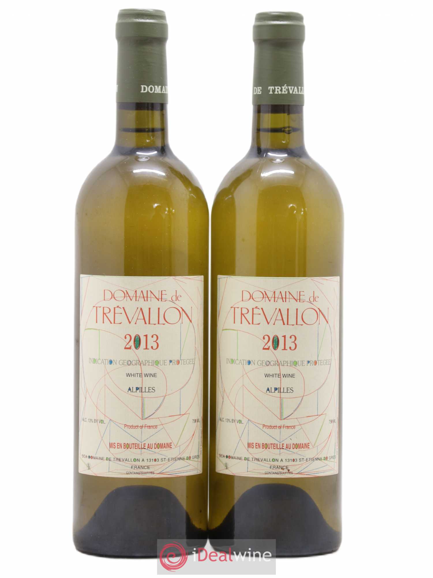 Alpilles Trévallon (Domaine de) Eloi Dürrbach 2013 - Lot de 2 bouteilles - 0