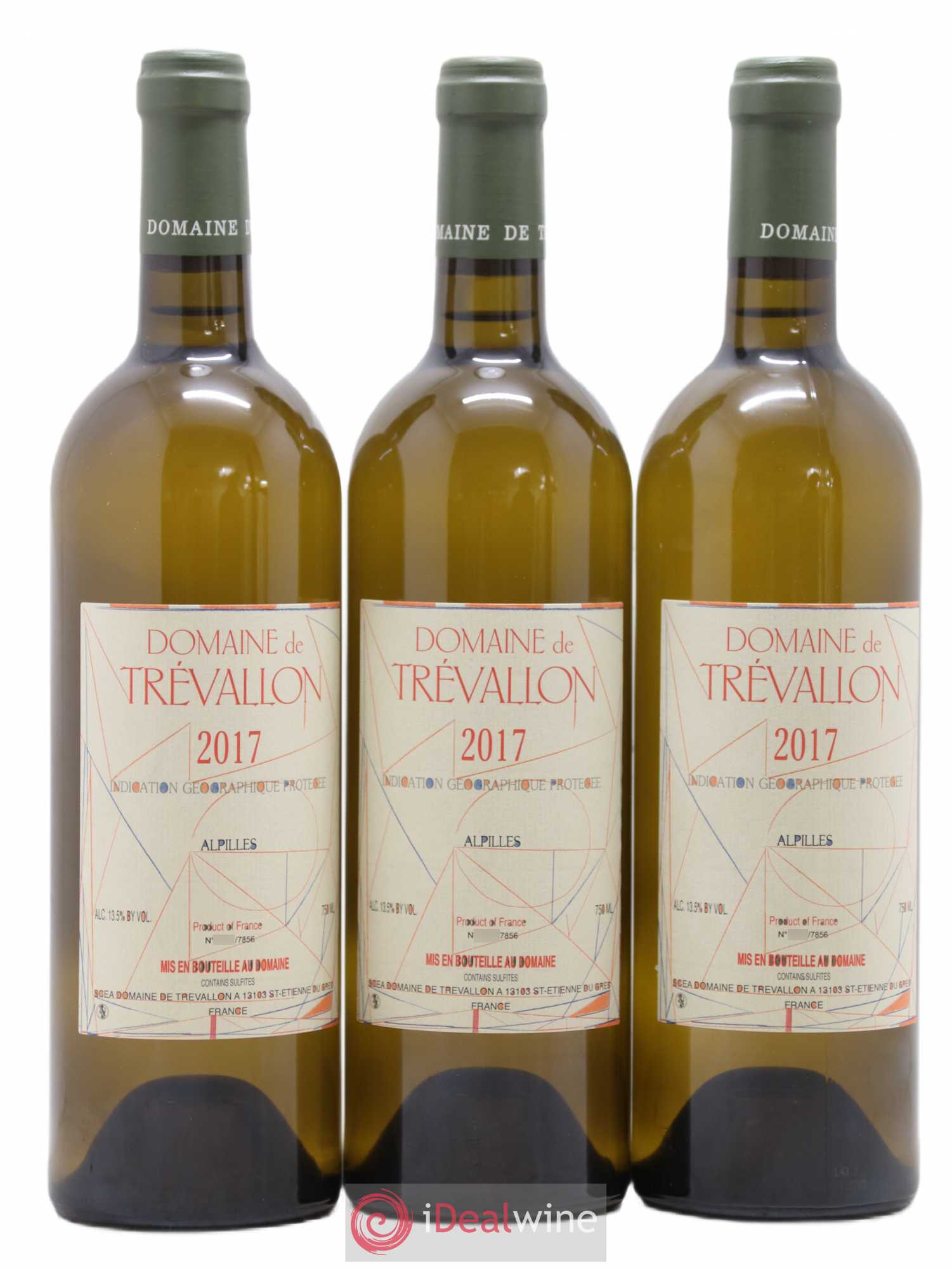 Alpilles Trévallon (Domaine de) Eloi Dürrbach 2017 - Lot de 3 bouteilles - 0