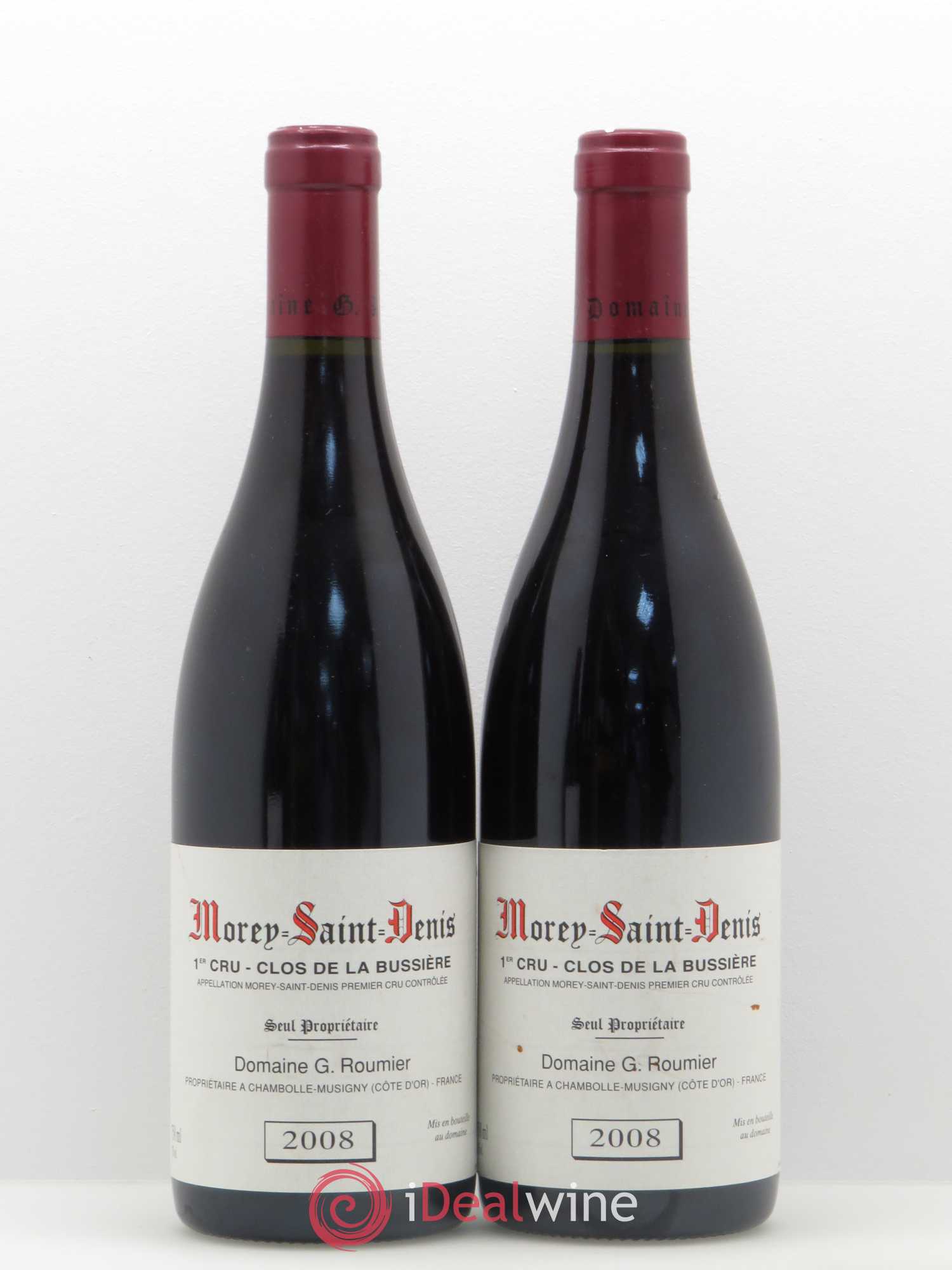Morey-Saint-Denis 1er Cru Clos de la Bussière Georges Roumier (Domaine) 2008 - Lot de 2 bouteilles - 0