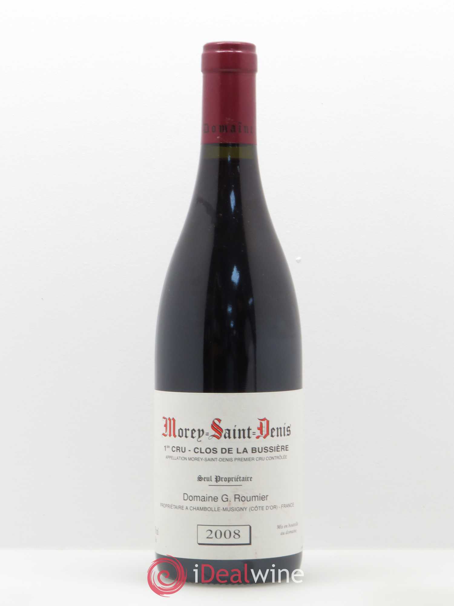 Morey-Saint-Denis 1er Cru Clos de la Bussière Georges Roumier (Domaine) 2008 - Lot de 1 bouteille - 0