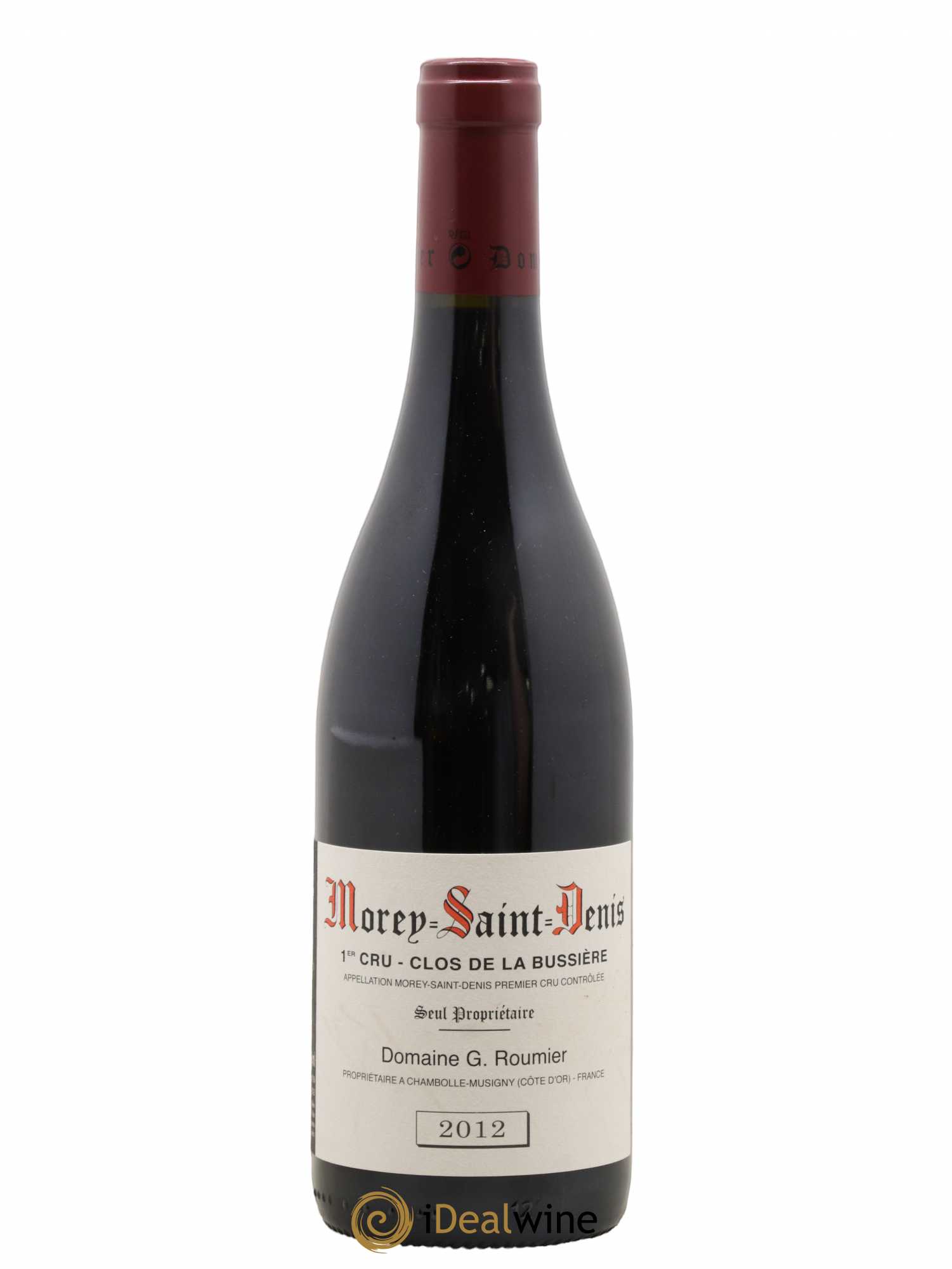 Morey-Saint-Denis 1er Cru Clos de la Bussière Georges Roumier (Domaine) 2012 - Lot de 1 bouteille - 0