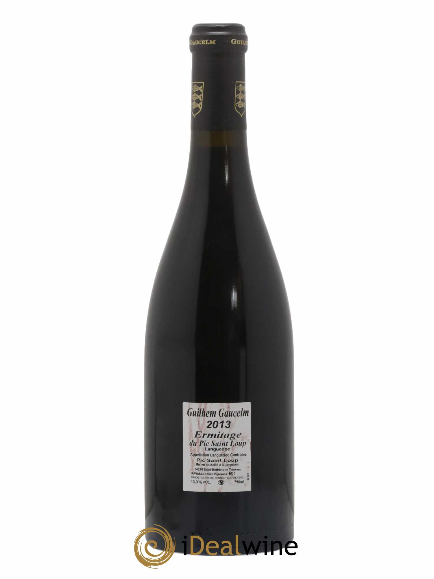 Pic Saint-Loup Héritage du Pic Saint-Loup (anciennement Ermitage) Guilhem Gaucelm 2013 - Lot de 1 bouteille - 1