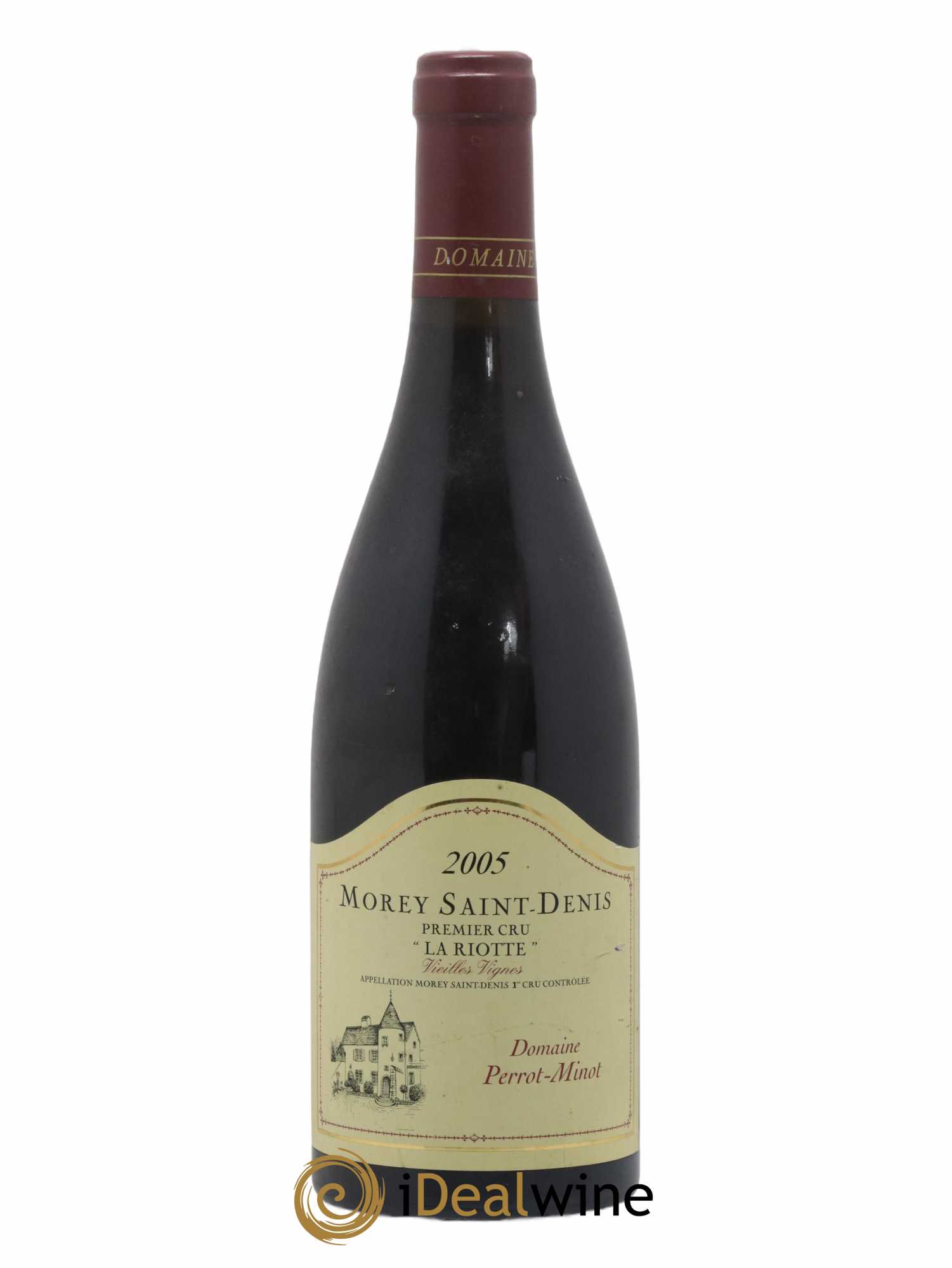 Morey Saint-Denis 1er Cru La Riotte Vieilles Vignes Perrot-Minot 2005 - Lot of 1 bottle - 0