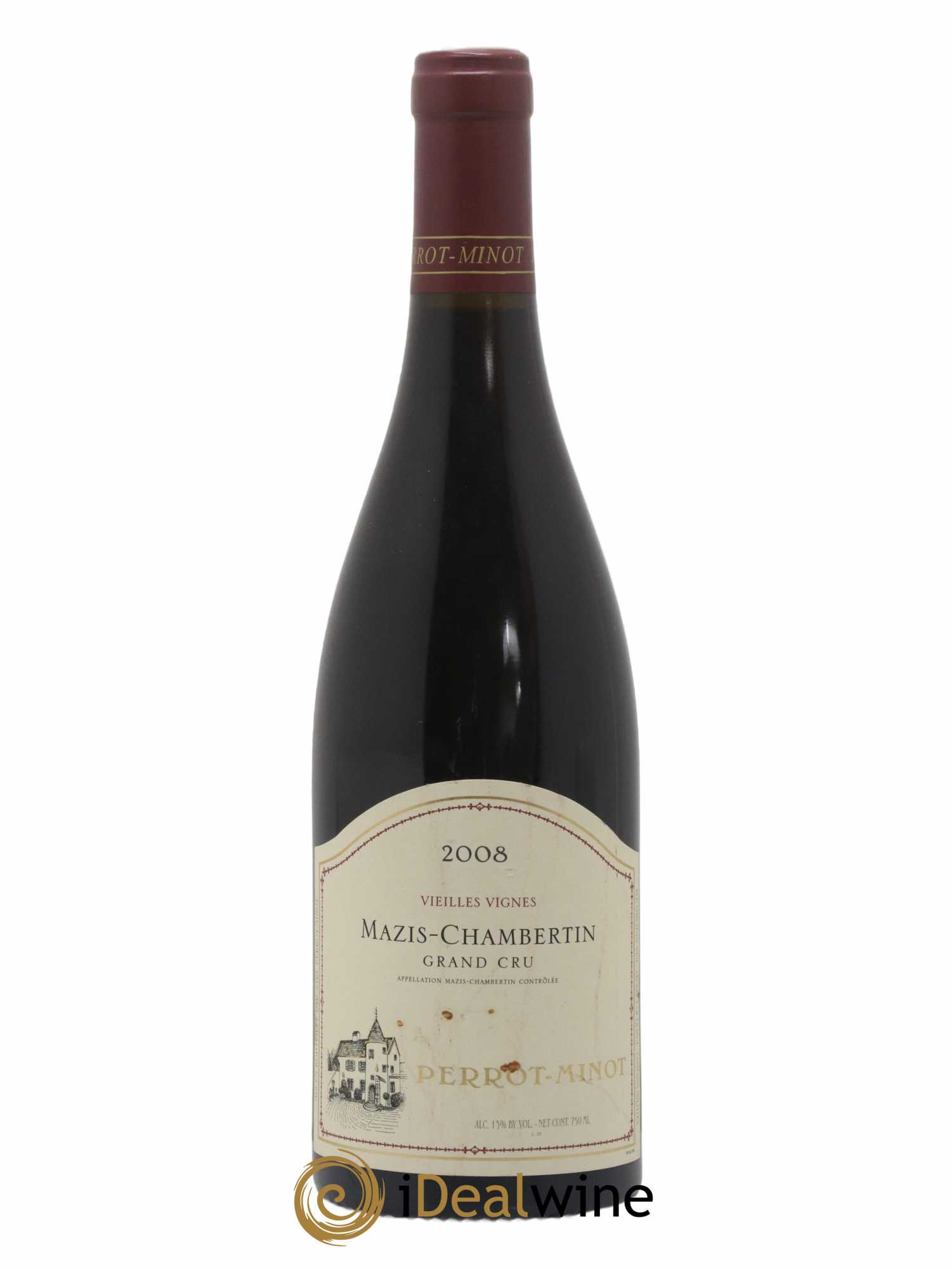 Mazis-Chambertin Grand Cru Vieilles Vignes Perrot-Minot 2008 - Lot de 1 bouteille - 0