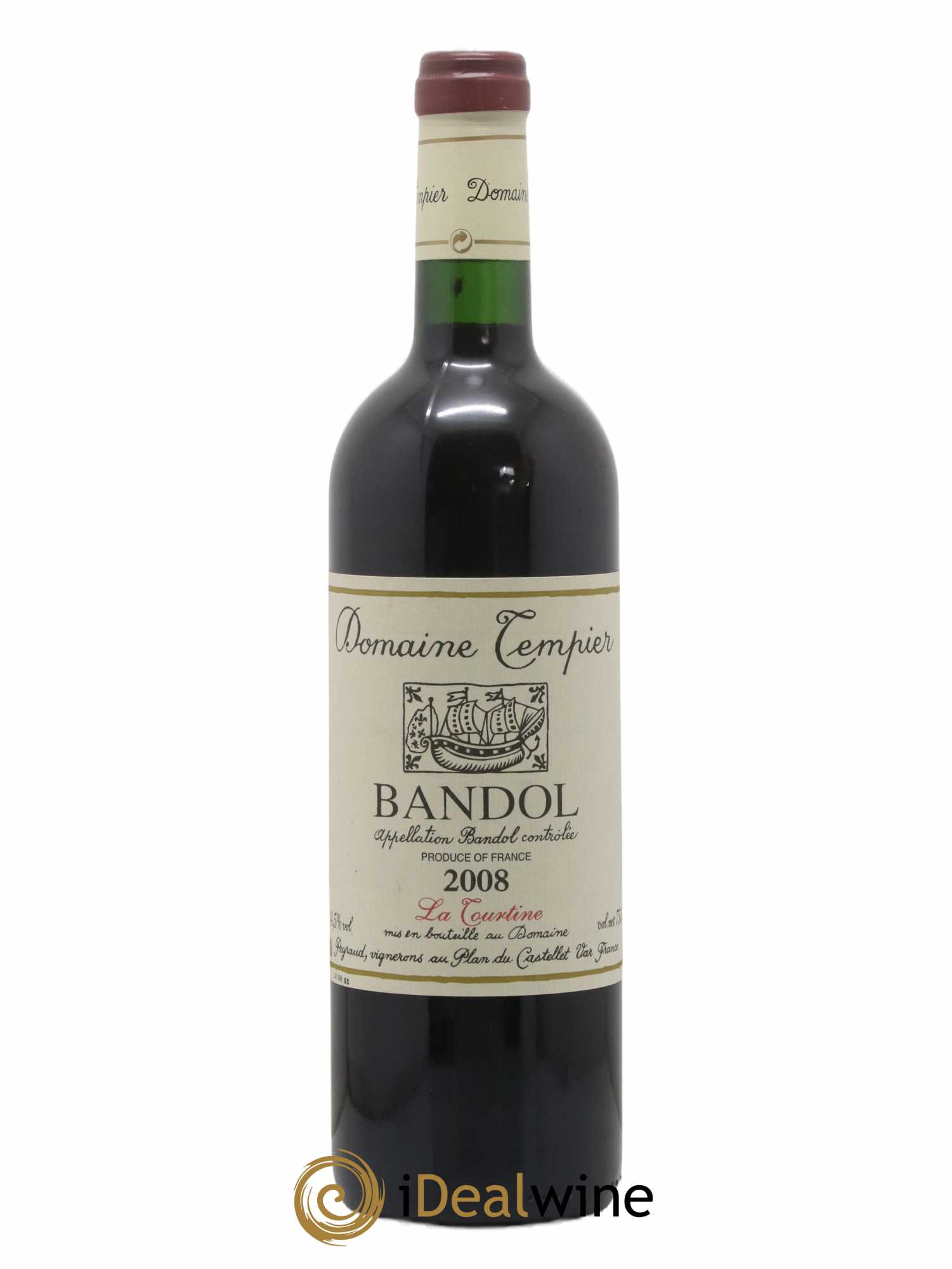 Bandol Domaine Tempier La Tourtine Famille Peyraud 2008 - Lot de 1 bouteille - 0