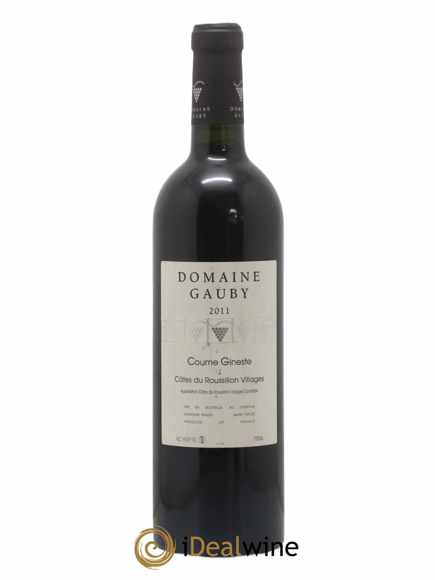 Côtes du Roussillon Villages Coume Gineste Gauby (Domaine) 2011 - Lot de 1 bouteille - 0