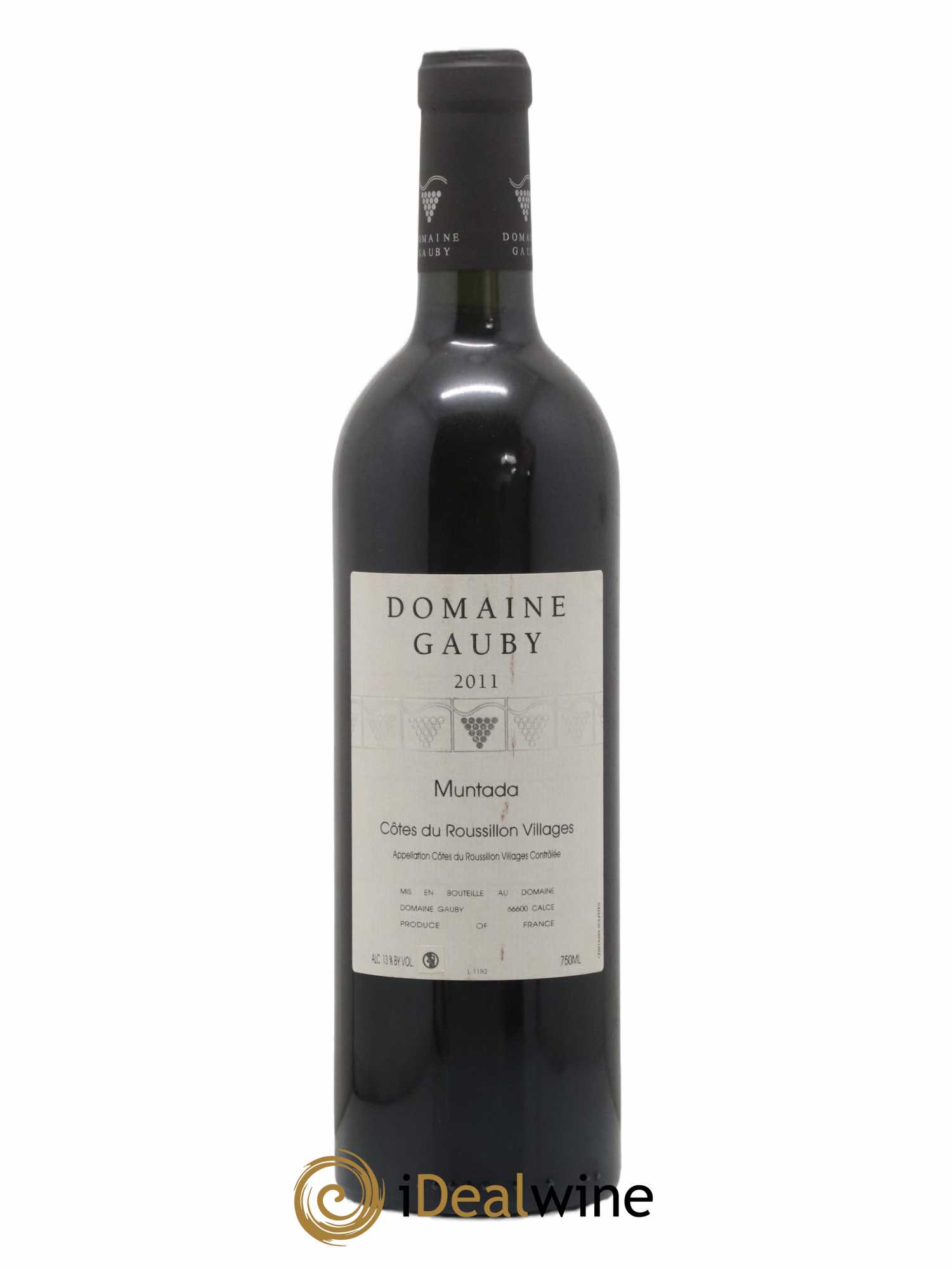 Côtes Catalanes (anciennement Côtes du Roussillon Villages) La Muntada Gauby (Domaine) 2011 - Lot de 1 bouteille - 0